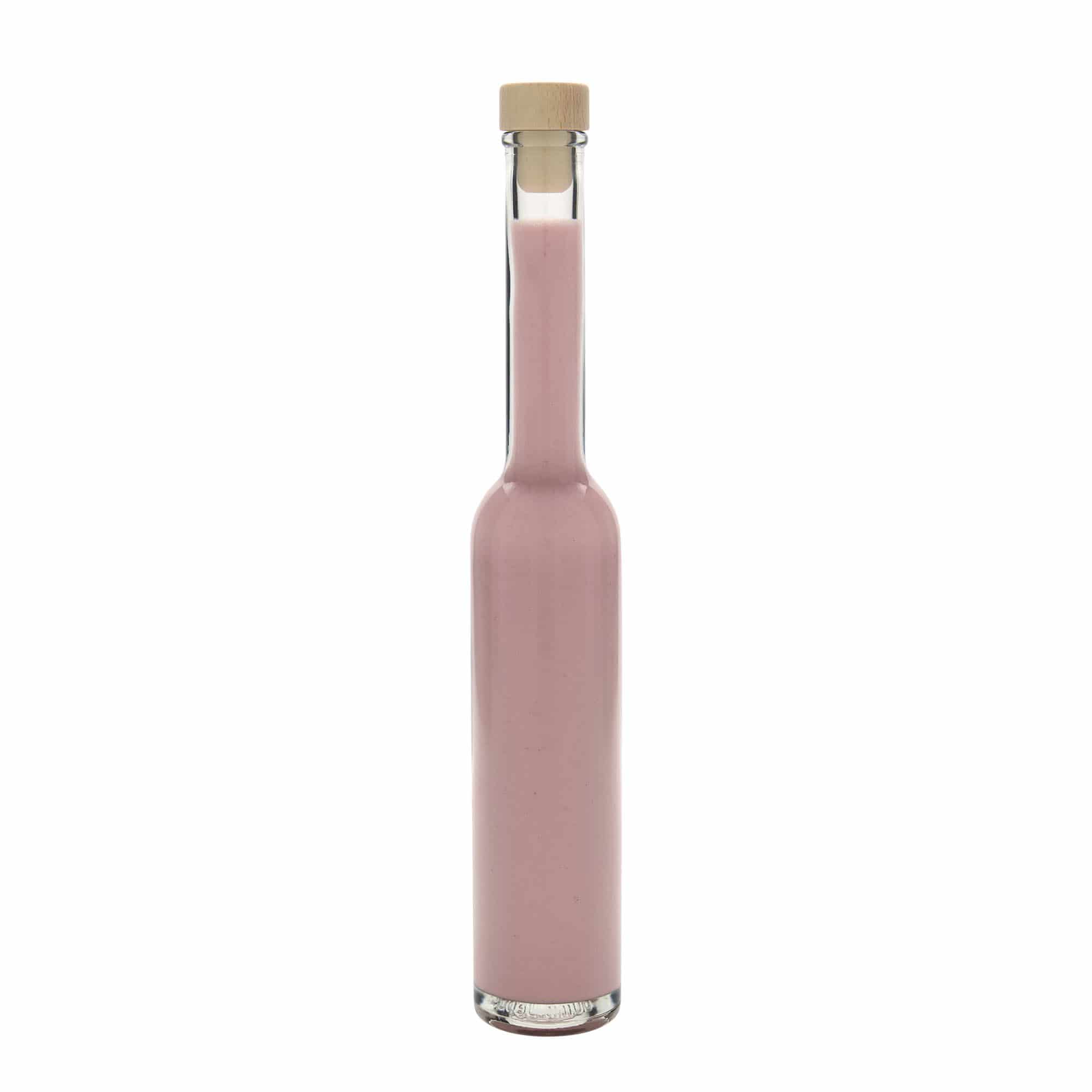 200 ml lasipullo 'Platina', suuaukko: korkki