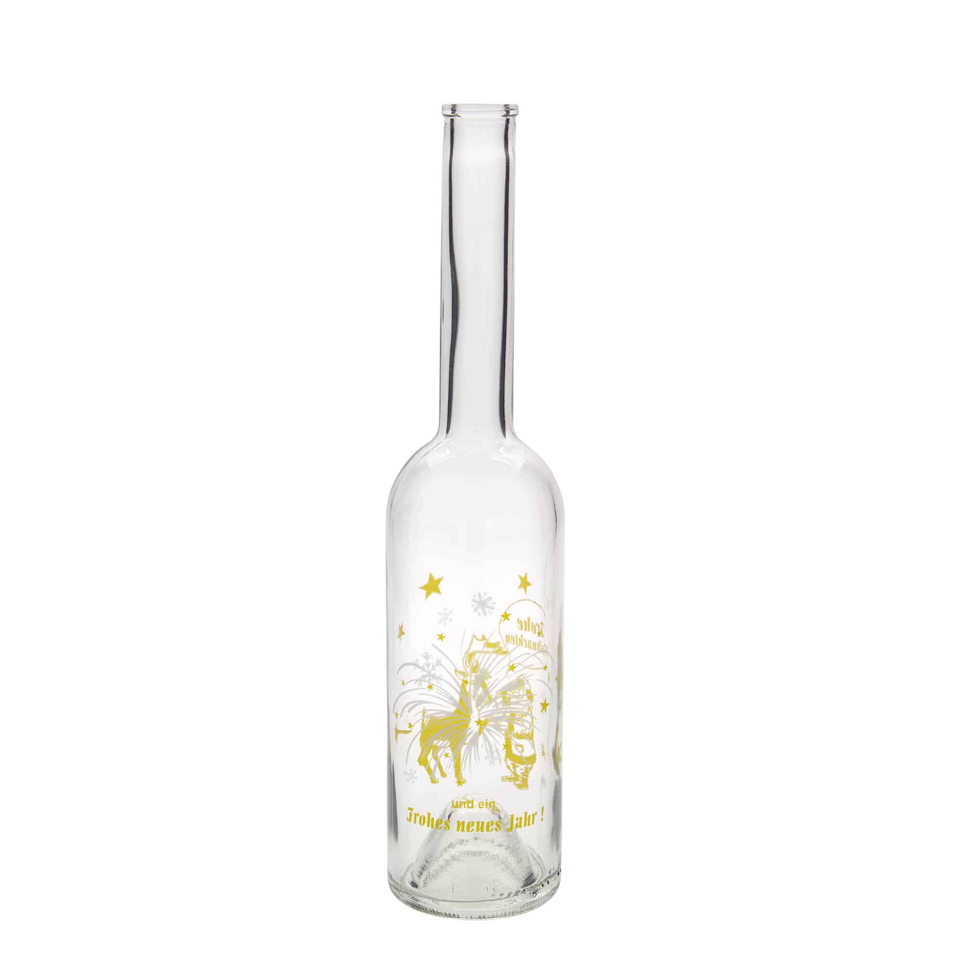 500 ml lasipullo 'Opera', kuvio: ilotulitus, suuaukko: korkki 500 ml lasipullo 'Opera', kuvio: ilotulitus, suuaukko: korkki
