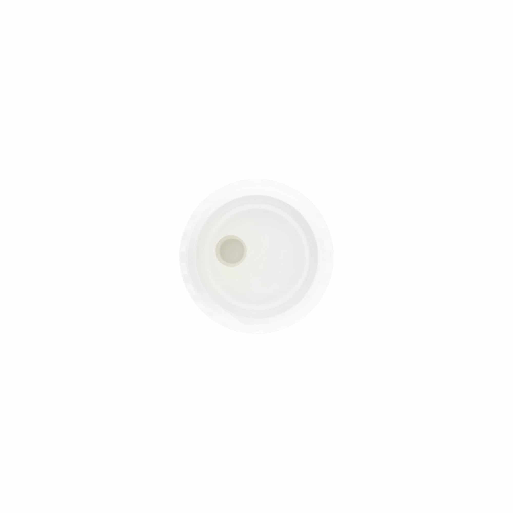 Kierrekorkki Disc Top, PP-muovi, valk., suu: 24/410