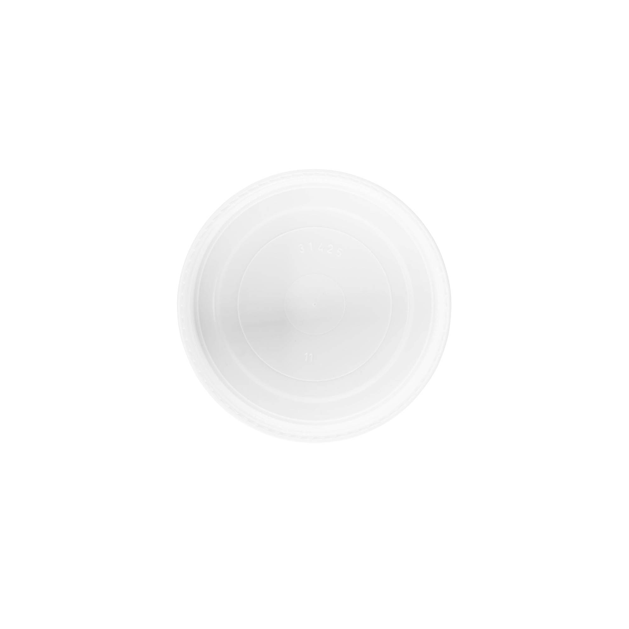 Ruuvikorkki 100 ml:lle 'Bianca', PP-muovia, valkoinen