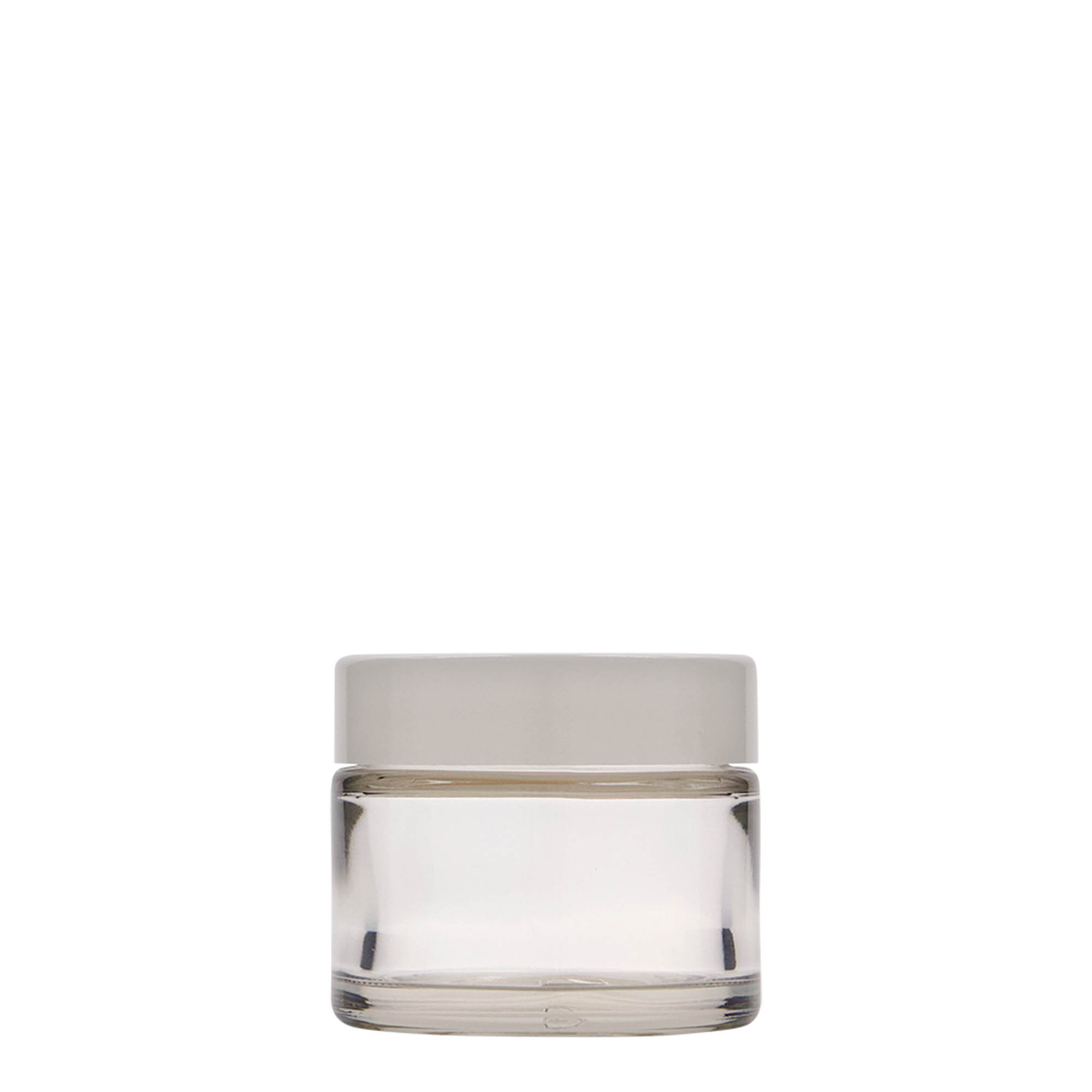 50 ml purkki 'Beauty', lasia, suuaukko: ruuvikorkki