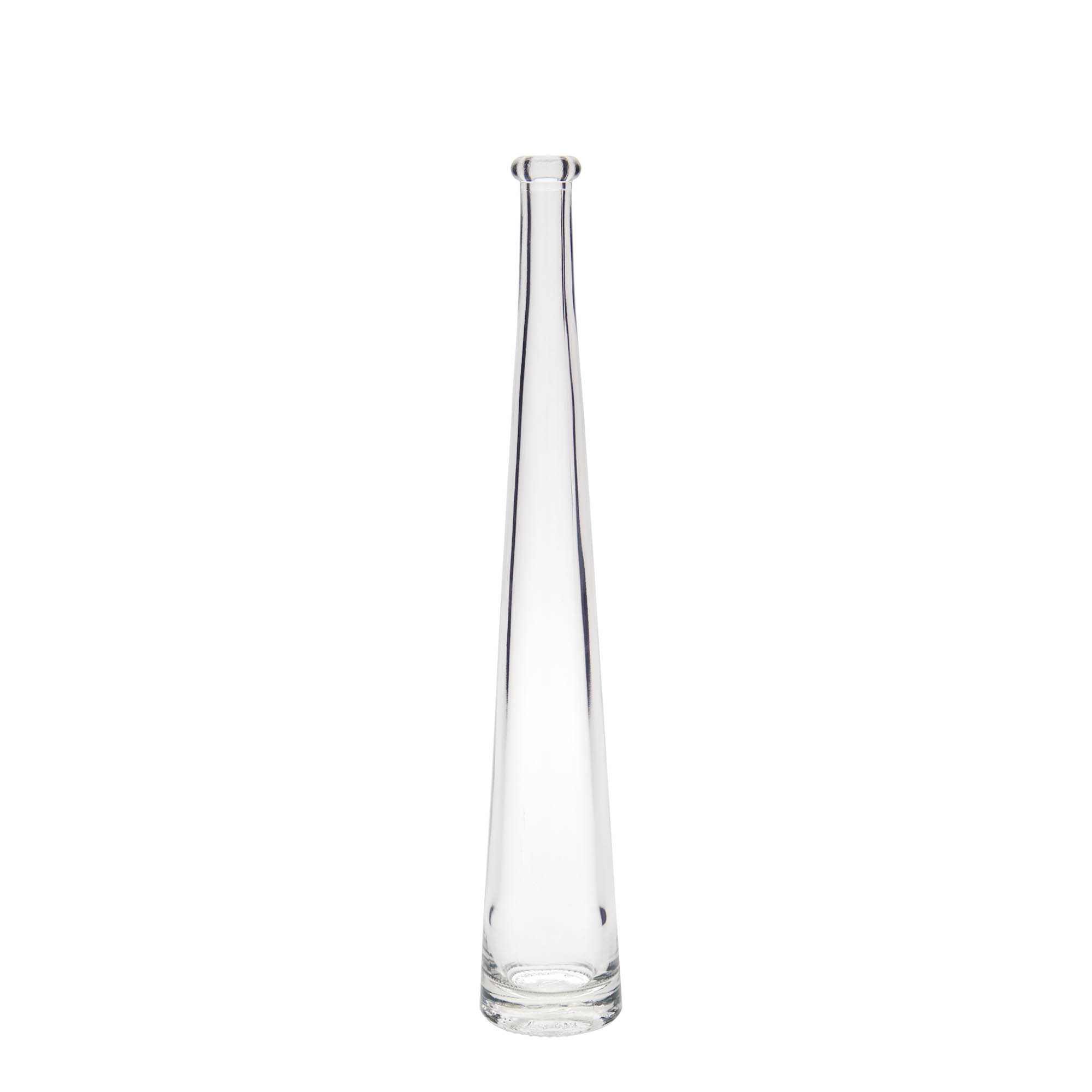 100 ml lasipullo 'Dama Rondo', suuaukko: korkki