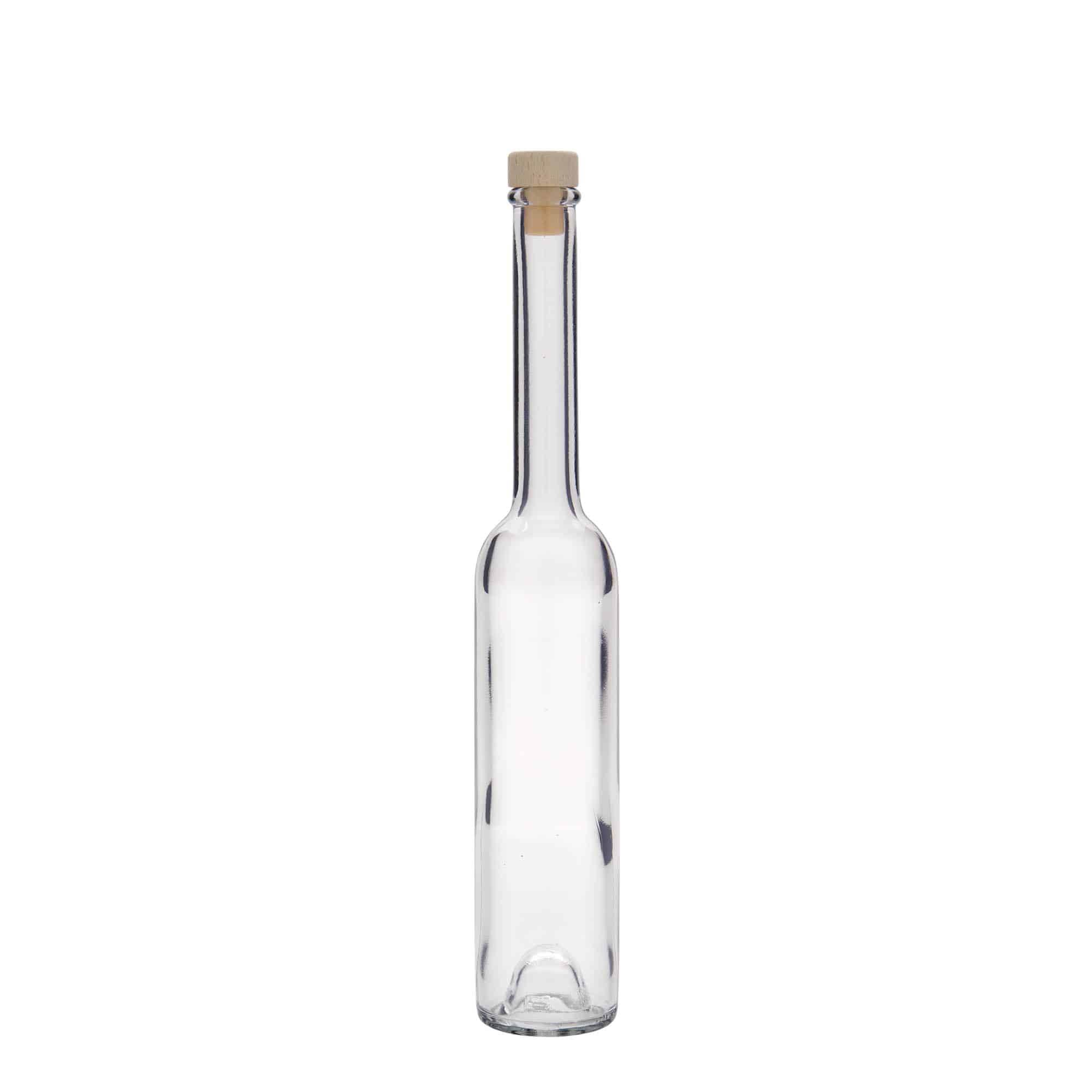 100 ml lasipullo 'Platina', suu: korkki