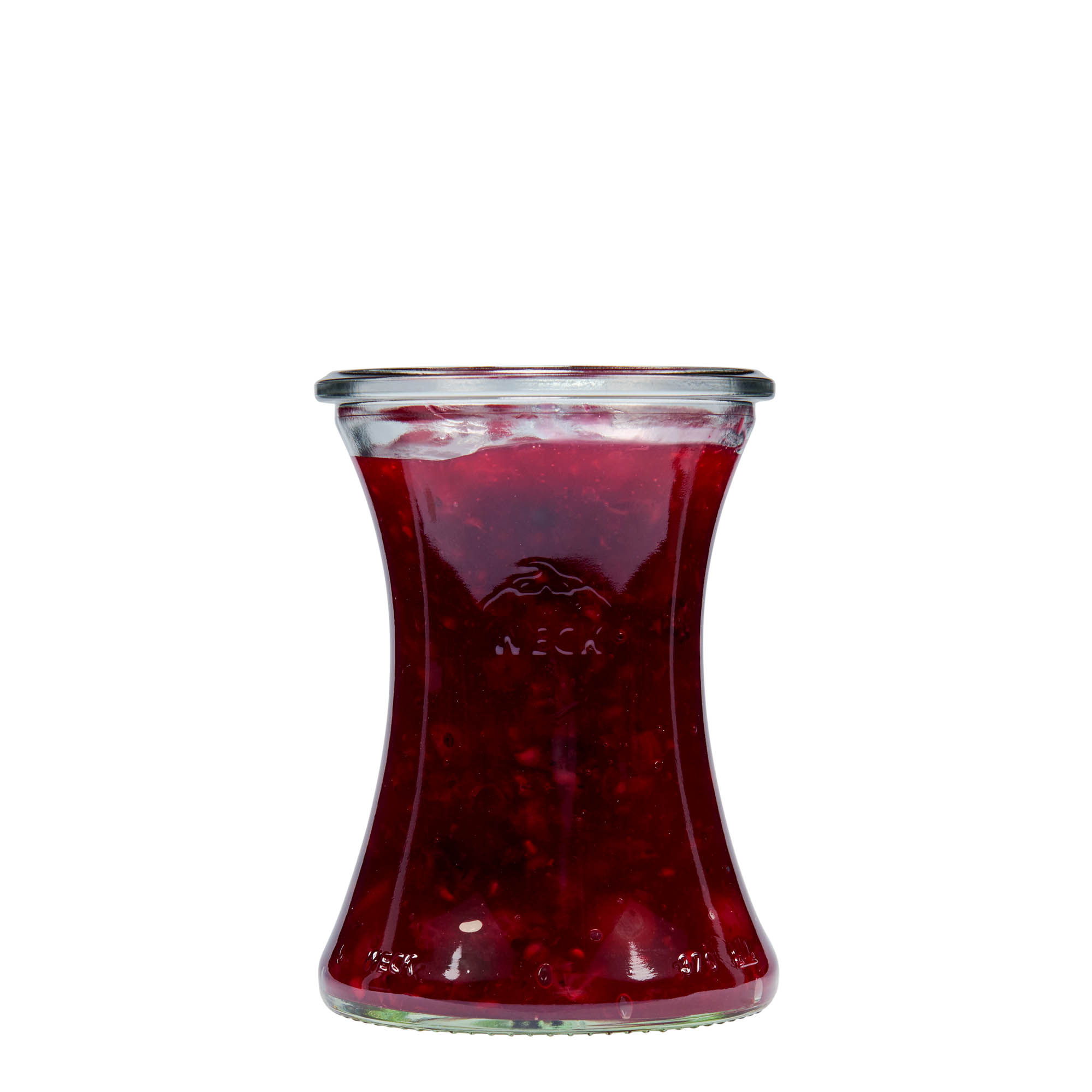 370 ml WECK-herkkulasia, suuaukko: pyöreä reuna