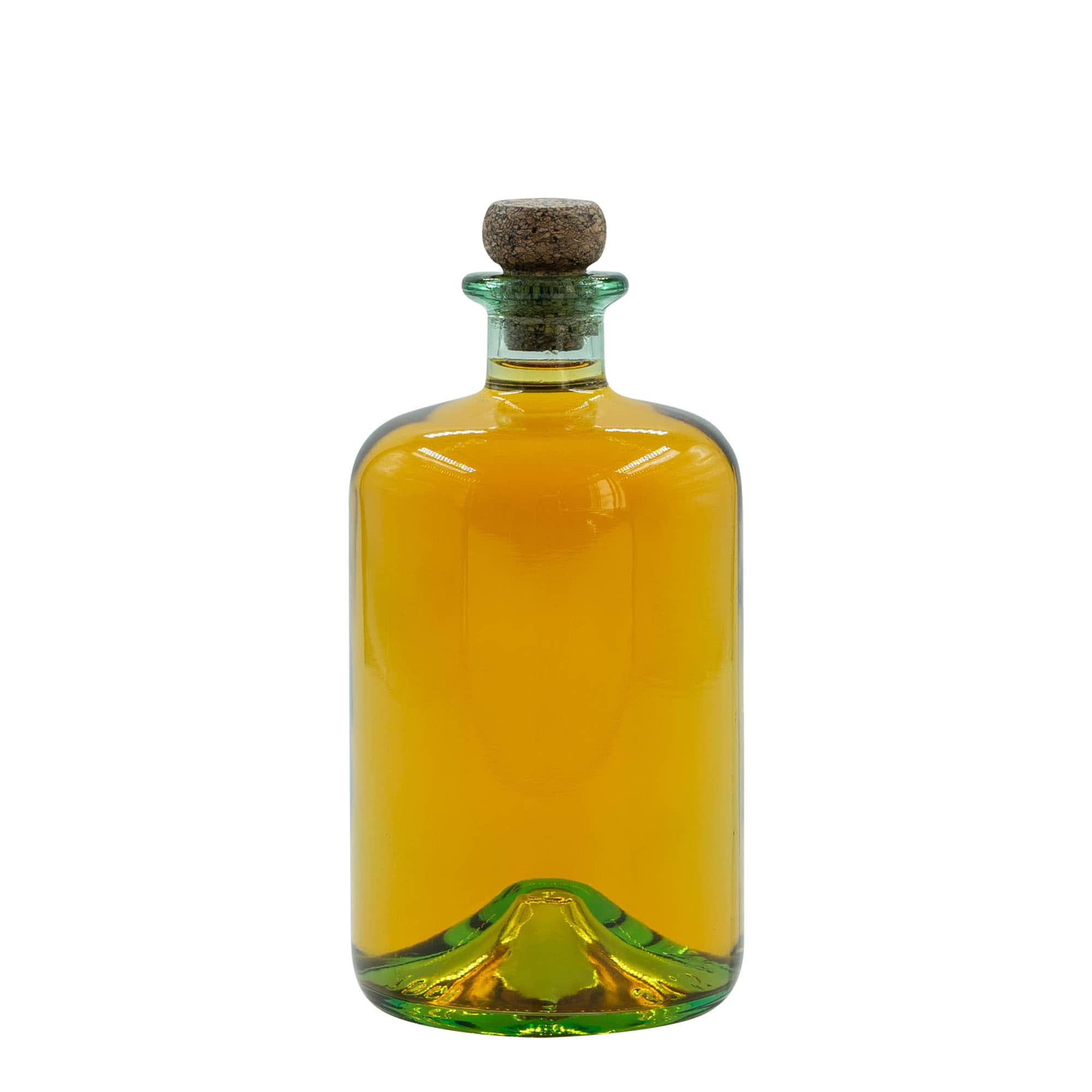 700 ml lasipullo 'Pharma', suuaukko: korkki