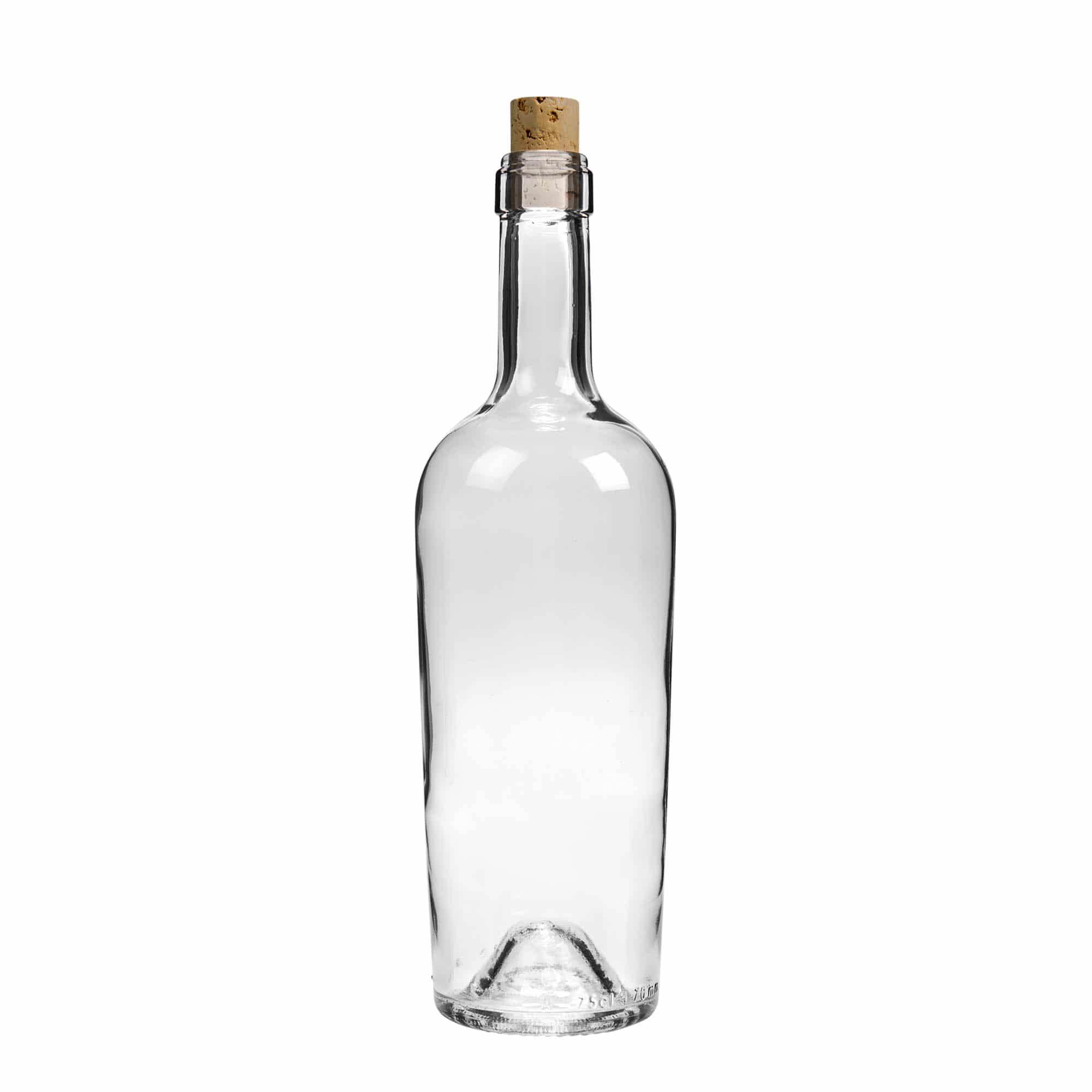 750 ml viinipullo ”Imperiale”, suuaukko: korkki