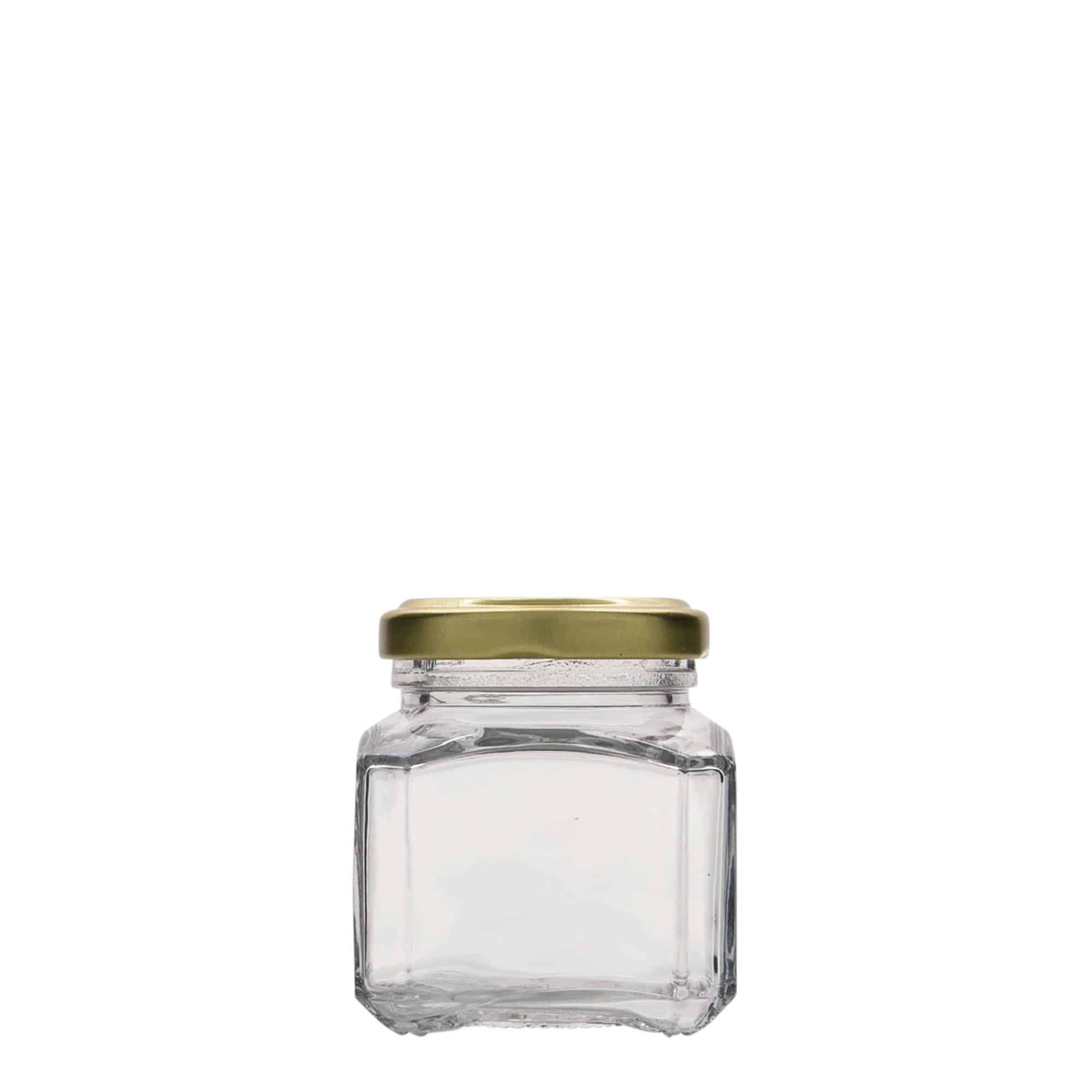 106 ml nelikulm. lasi 'Milano', suu: Twist-Off (TO 48)