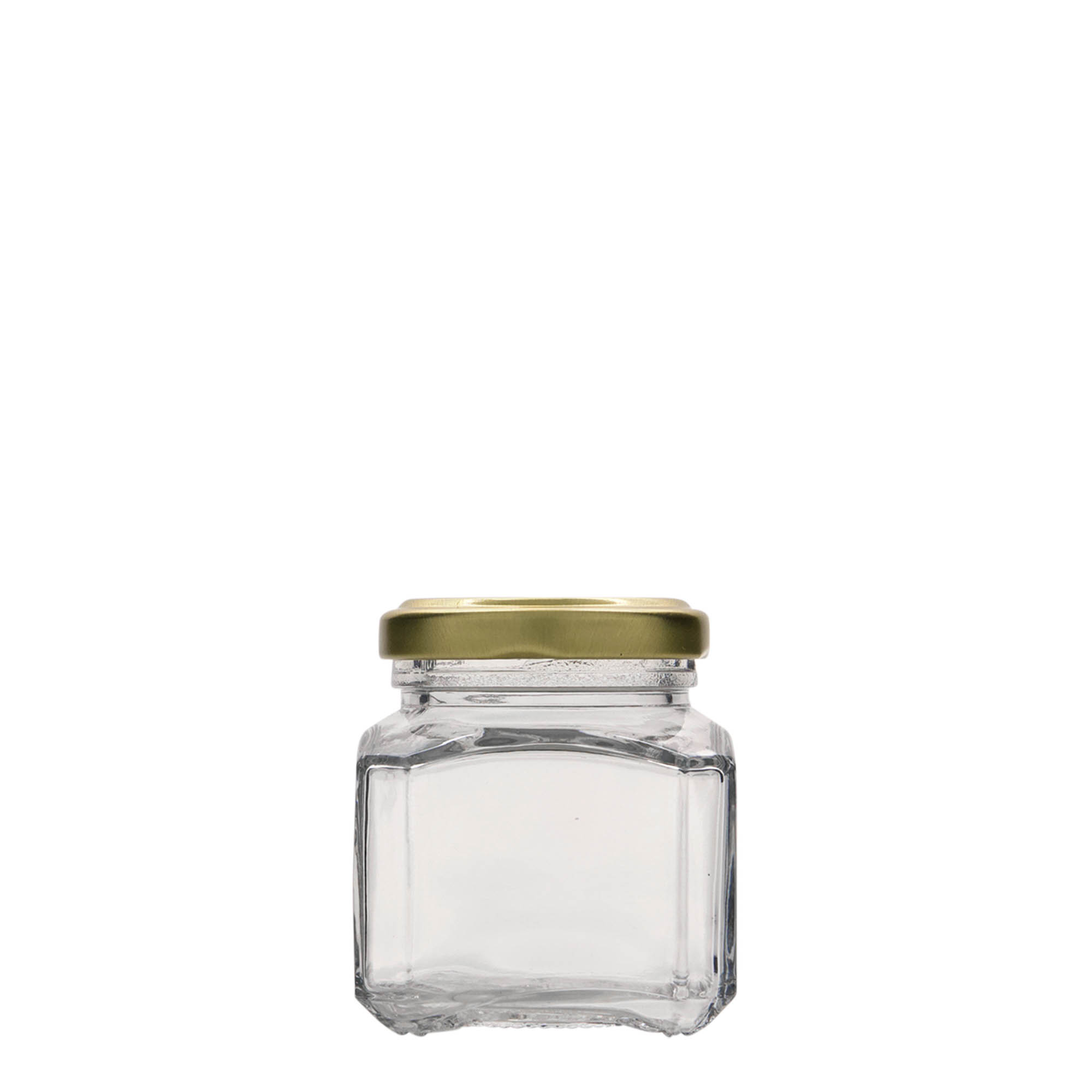 106 ml nelikulmainen lasi 'Mailand', suuaukko: Twist-Off (TO 48)