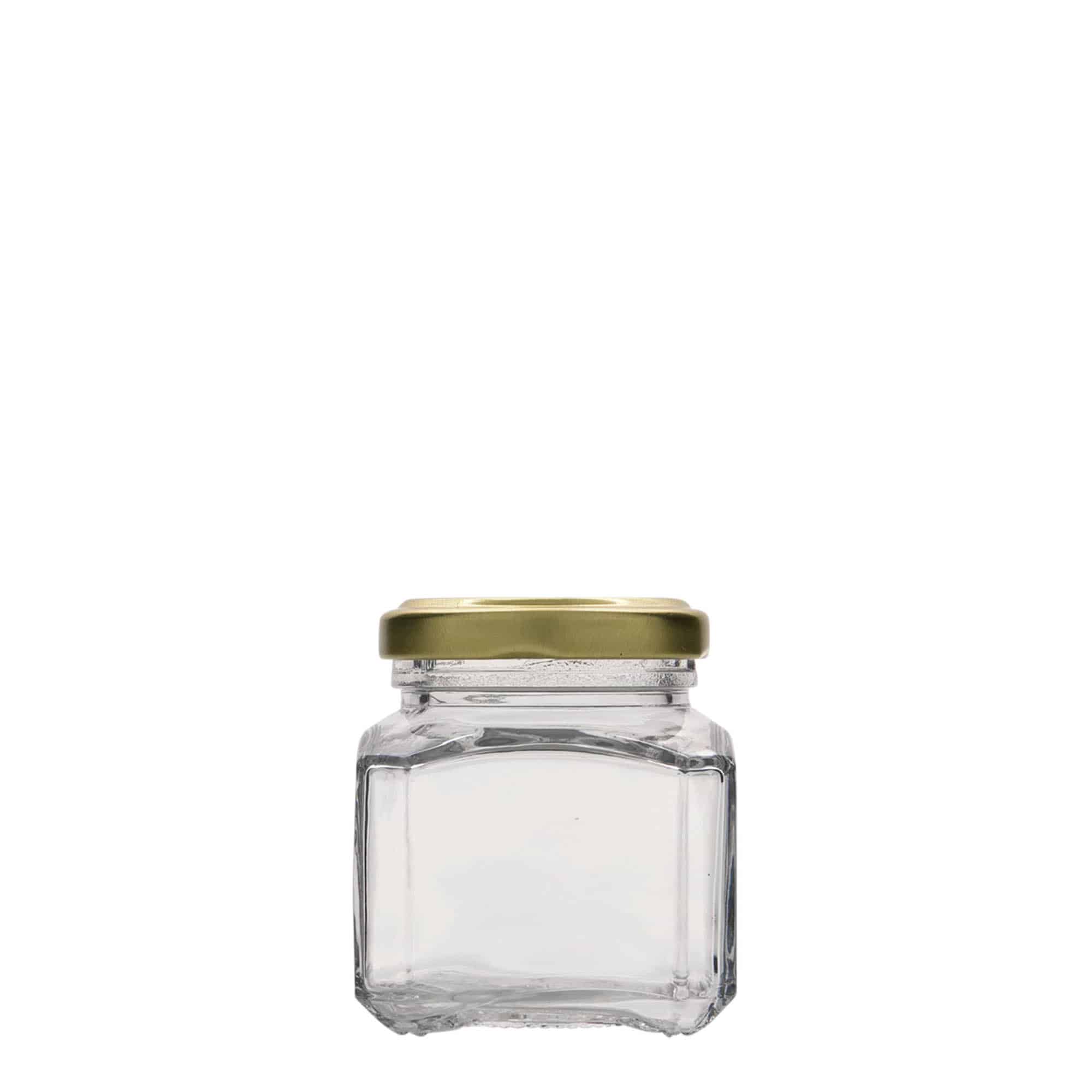 106 ml nelikulmainen lasi 'Mailand', suuaukko: Twist-Off (TO 48)