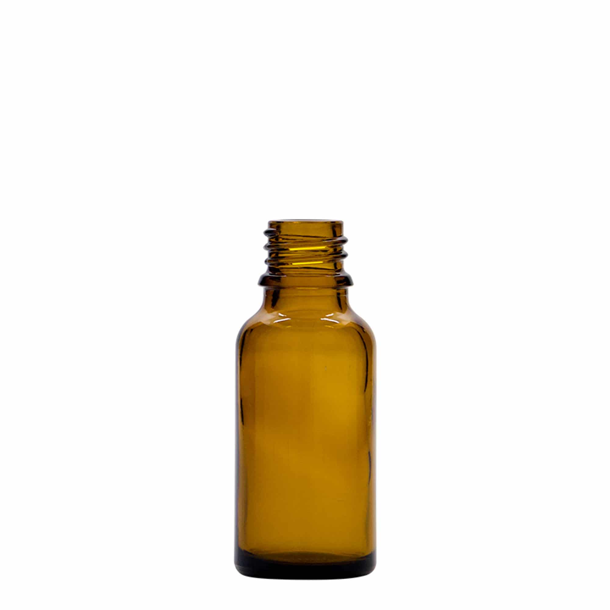 20 ml pipettipullo lääketieteellinen, lasi, ruskea, suuaukko: DIN 18 20 ml pipettipullo lääketieteellinen, lasi, ruskea, suuaukko: DIN 18