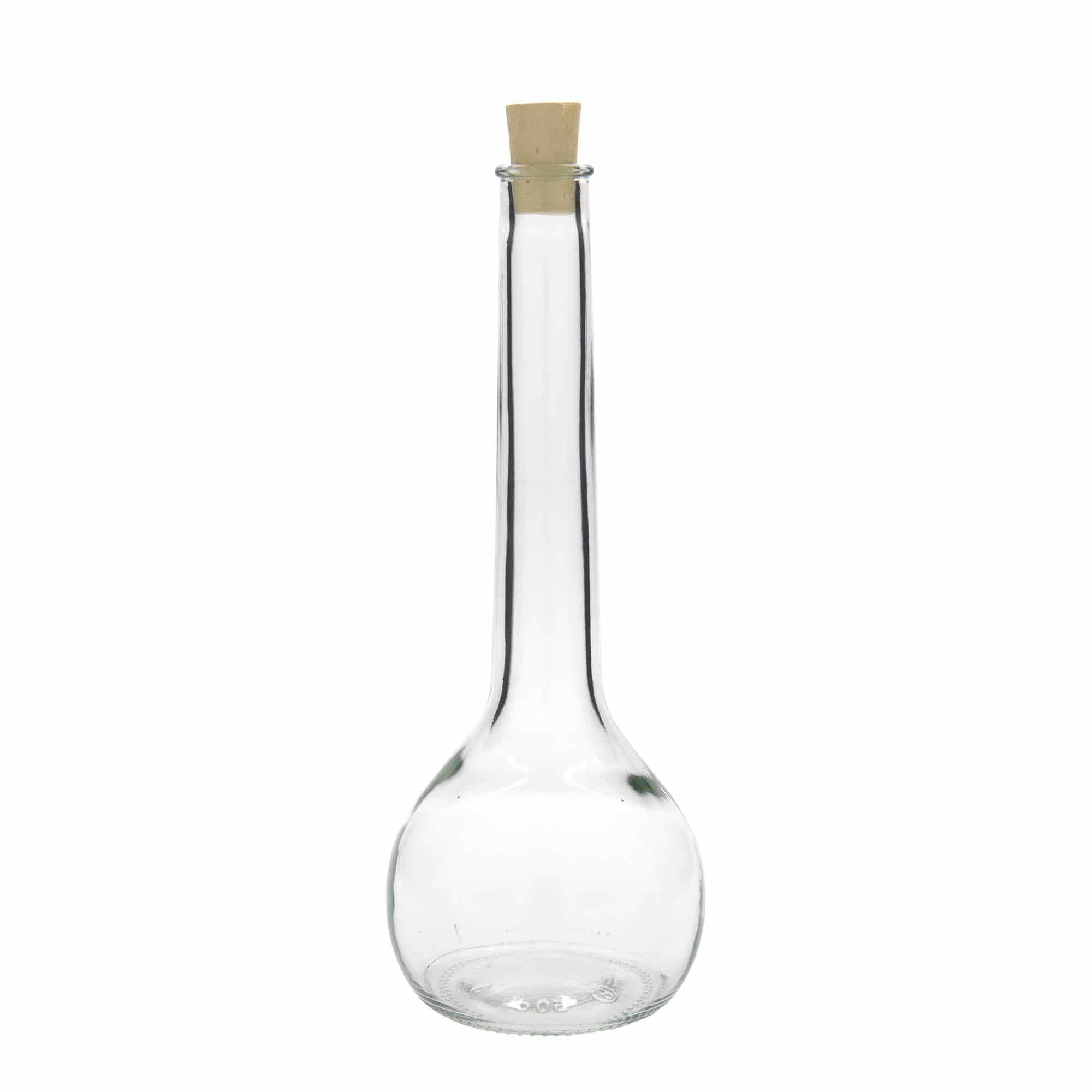 500 ml lasipullo 'Tulipano', suu: korkki