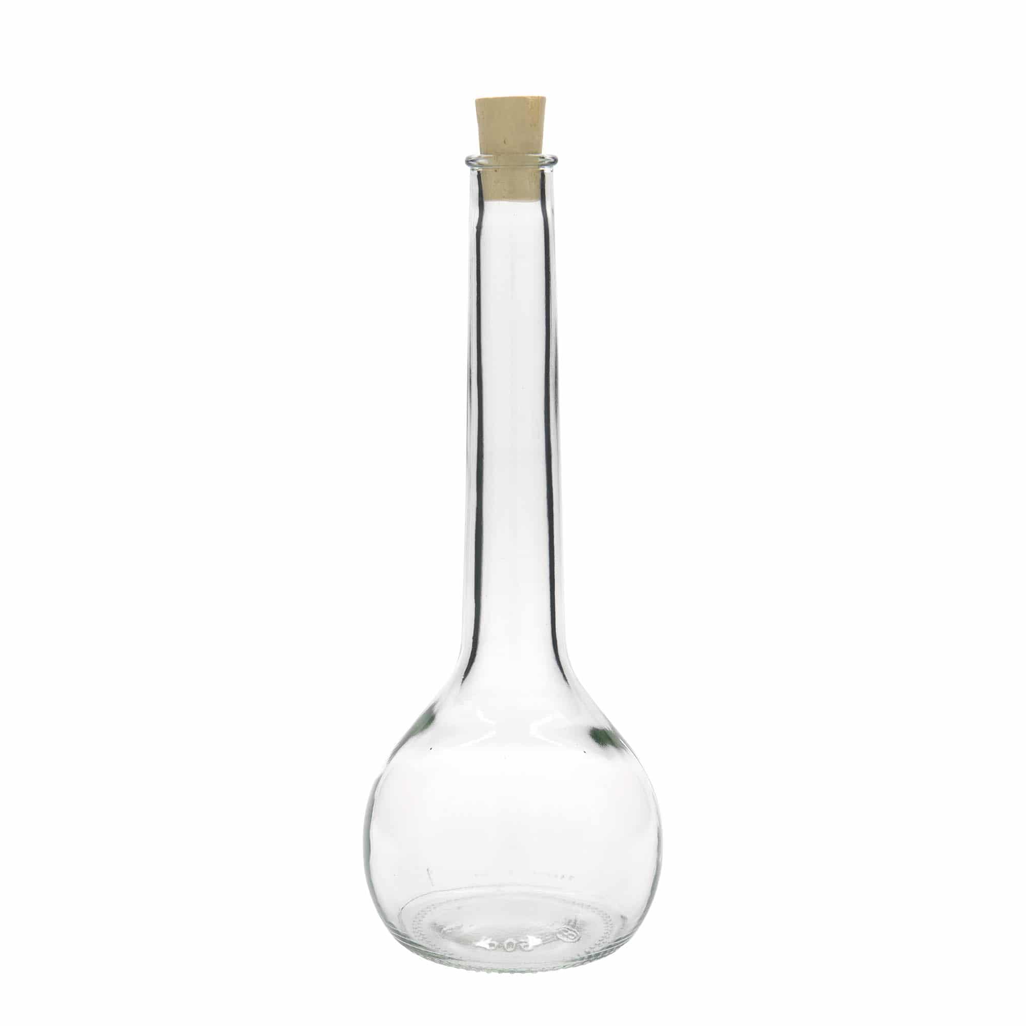 500 ml lasipullo 'Tulipano', suuaukko: korkki