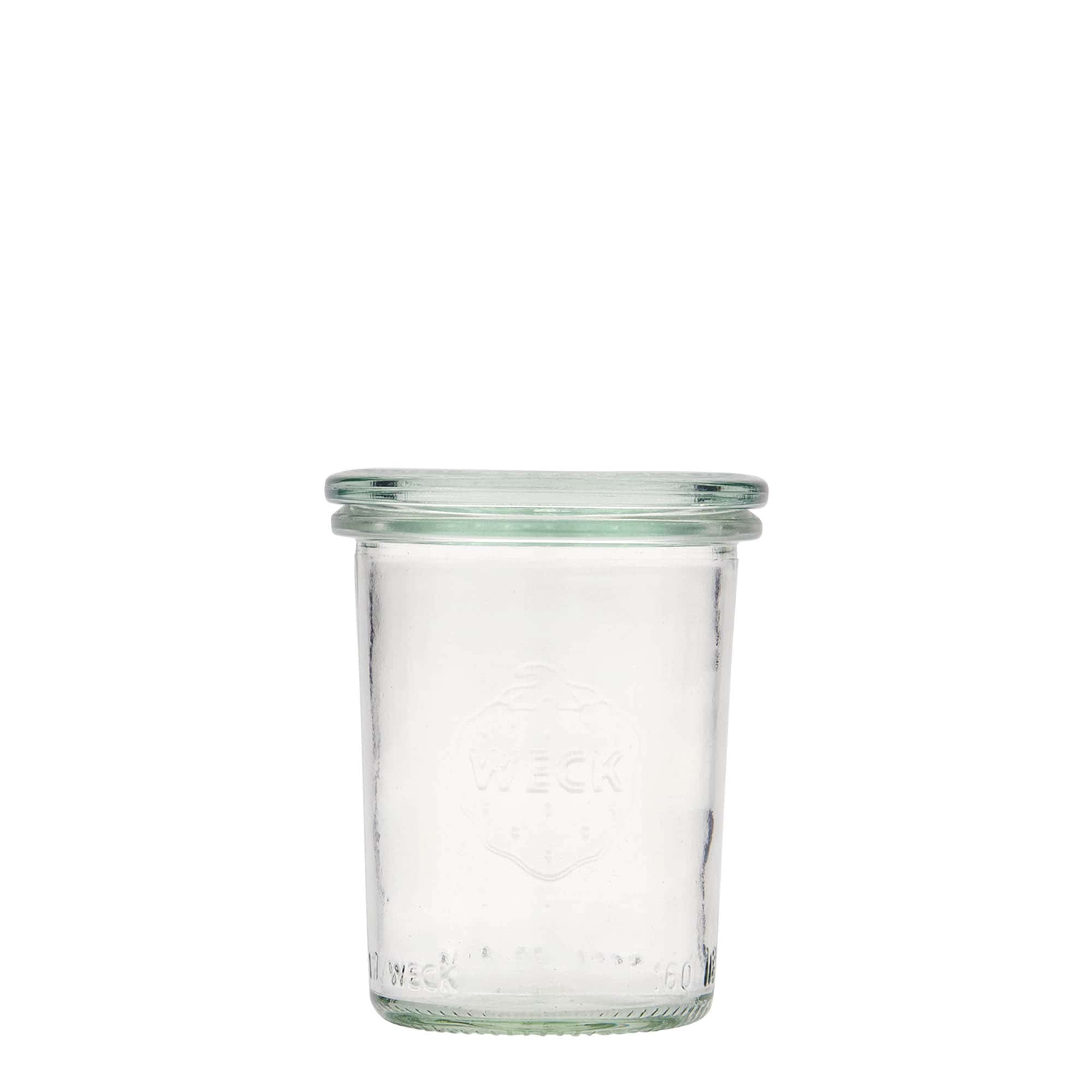 160 ml WECK-kaatopurkki, suuaukko: pyöreä reuna