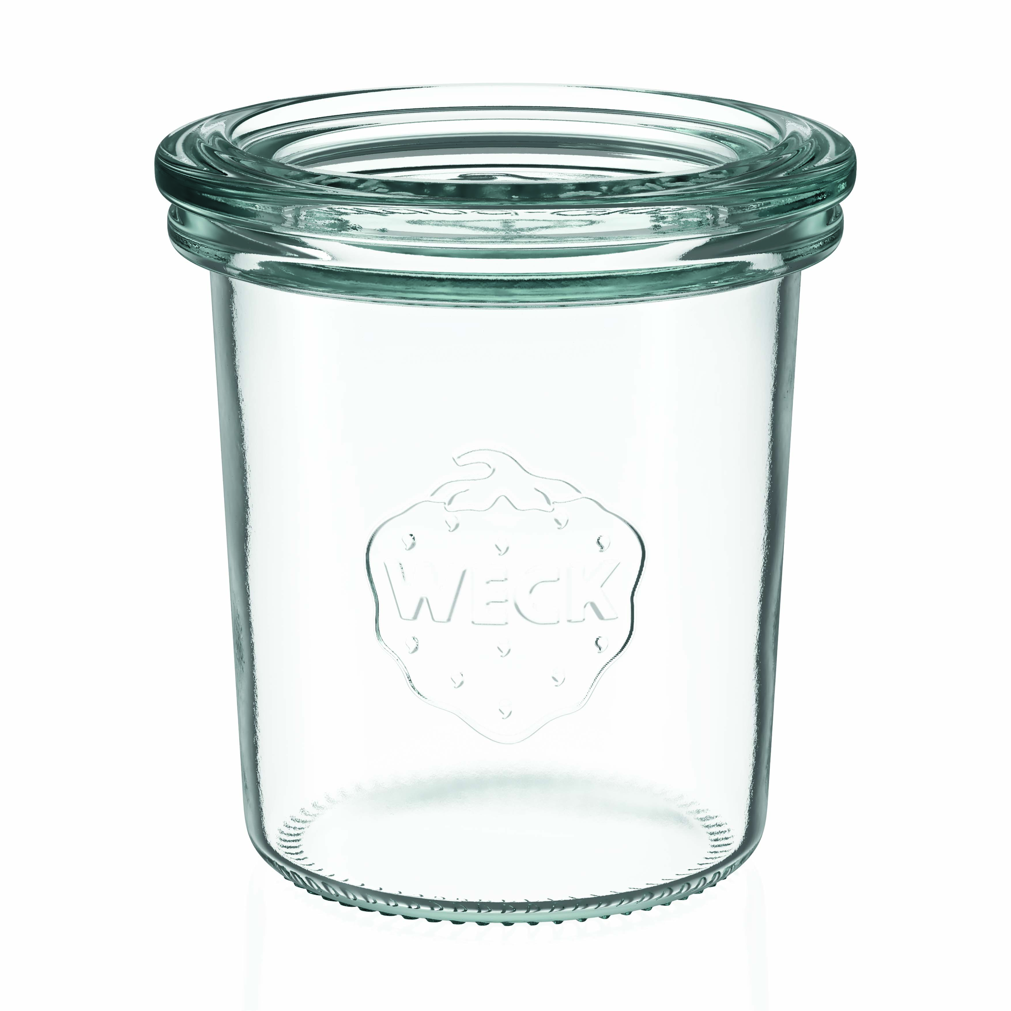 160 ml WECK-kaatopurkki, suuaukko: pyöreä reuna 160 ml WECK-kaatopurkki, suuaukko: pyöreä reuna
