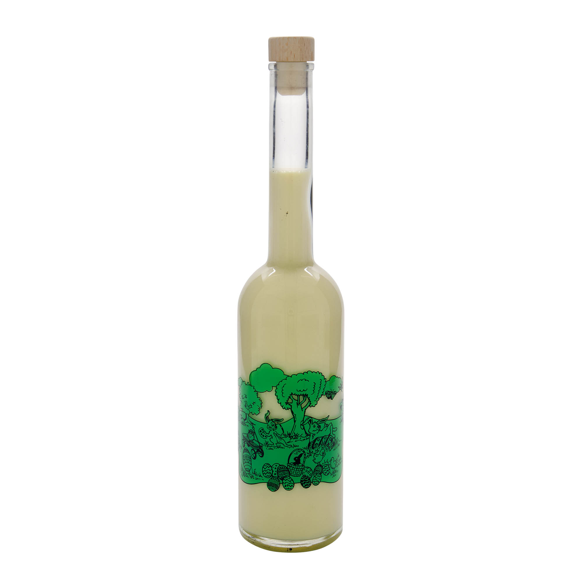 500 ml lasipullo 'Opera', kuva: Hyvää pääsiäistä, suuaukko: korkki 500 ml lasipullo 'Opera', kuva: Hyvää pääsiäistä, suuaukko: korkki