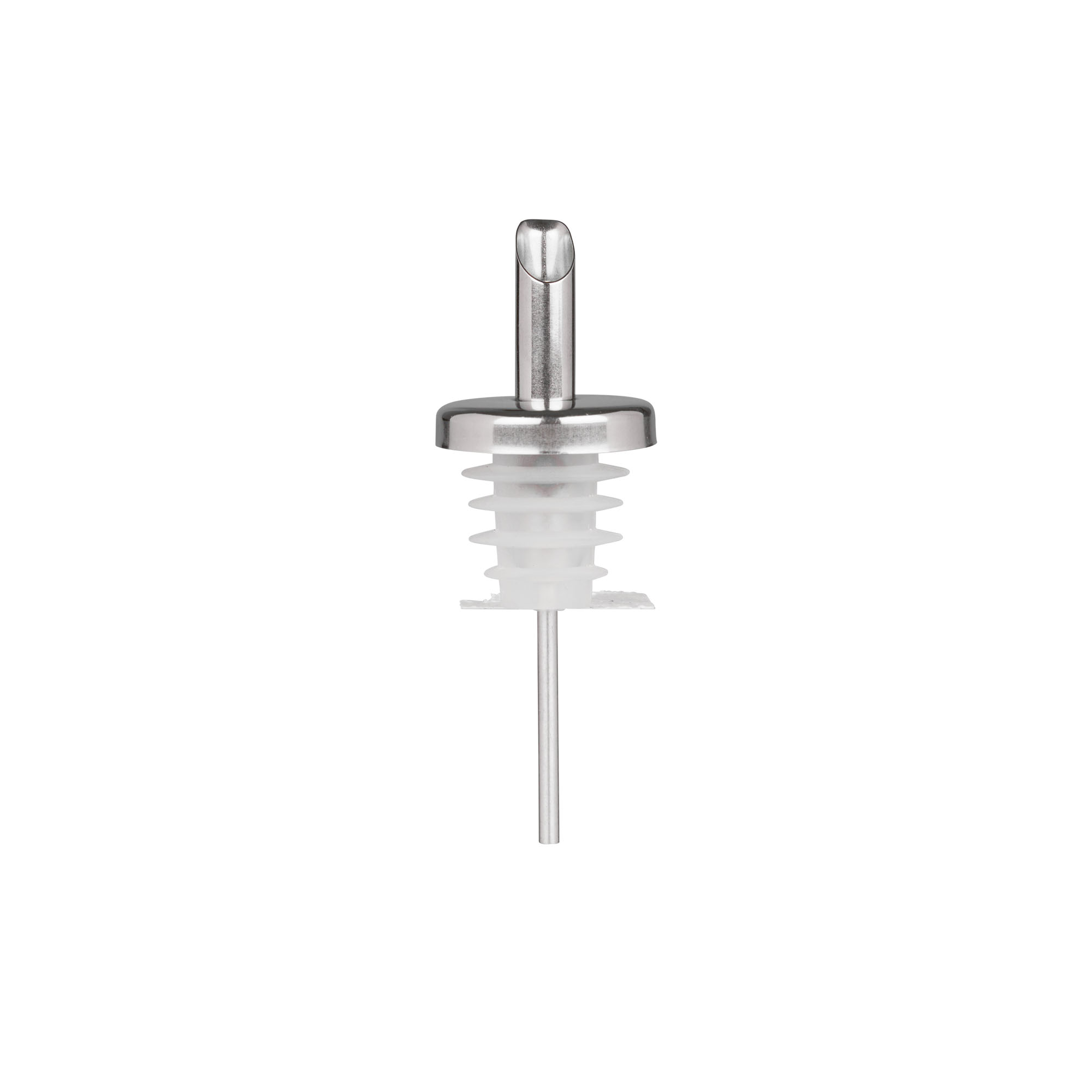 Kaatonokka Inox öljylle, ruostumaton teräs, hopea
