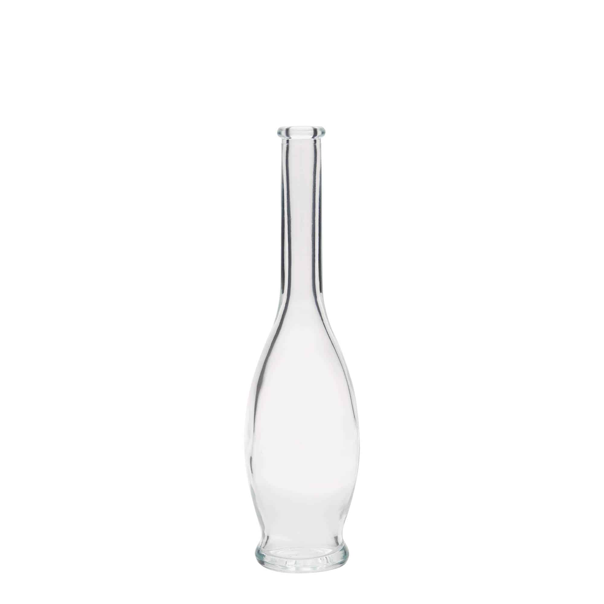 100 ml lasipullo 'Gina', suu: korkki