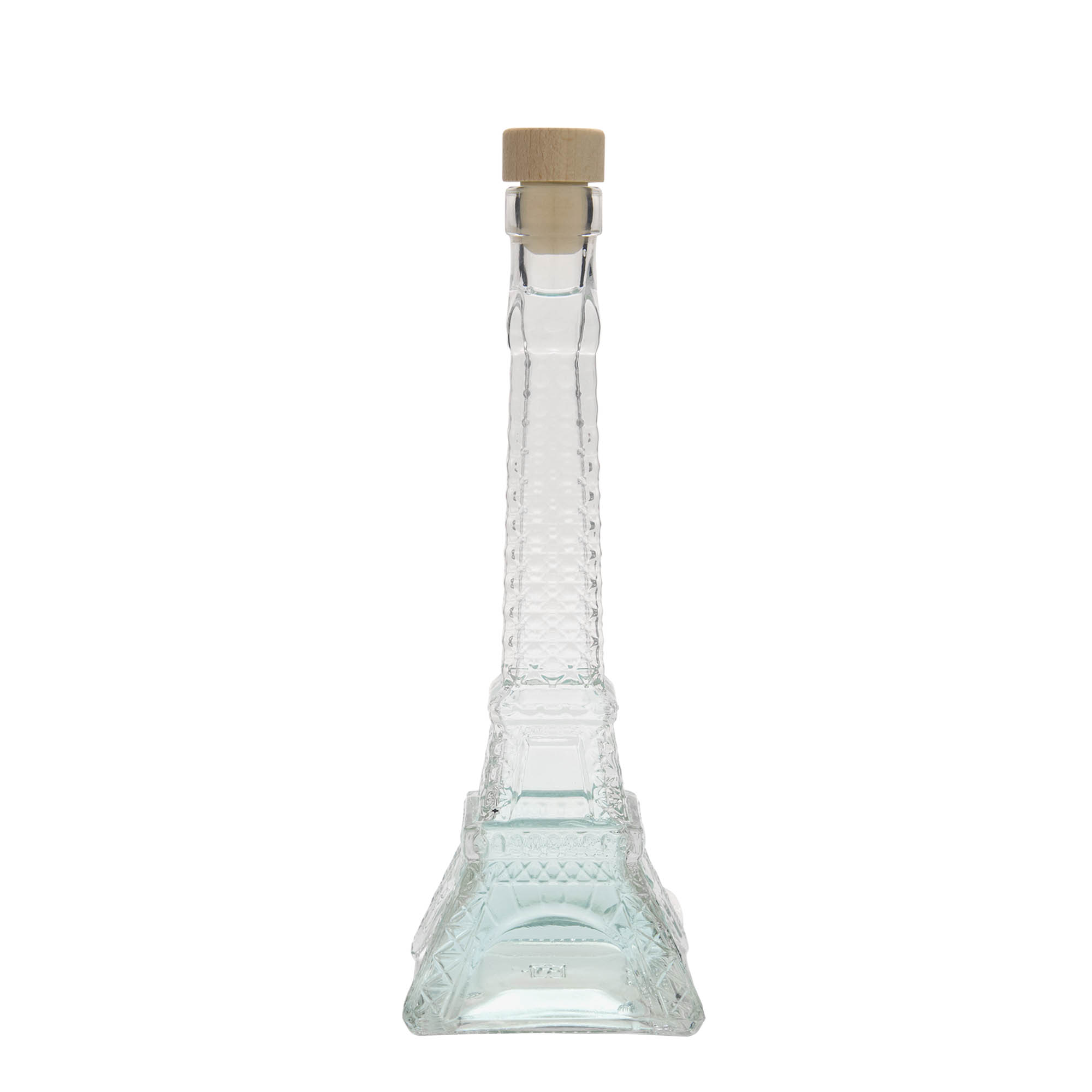 200 ml lasipullo 'Eiffeltorni', suuaukko: korkki 200 ml lasipullo 'Eiffeltorni', suuaukko: korkki