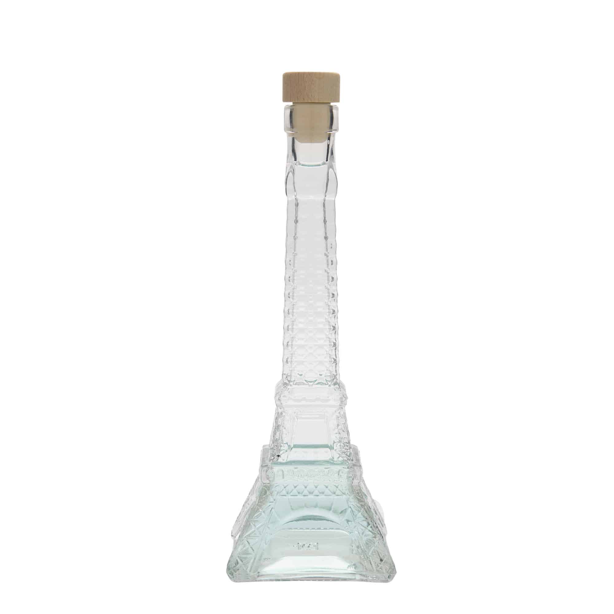 200 ml lasipullo 'Eiffeltorni', suuaukko: korkki