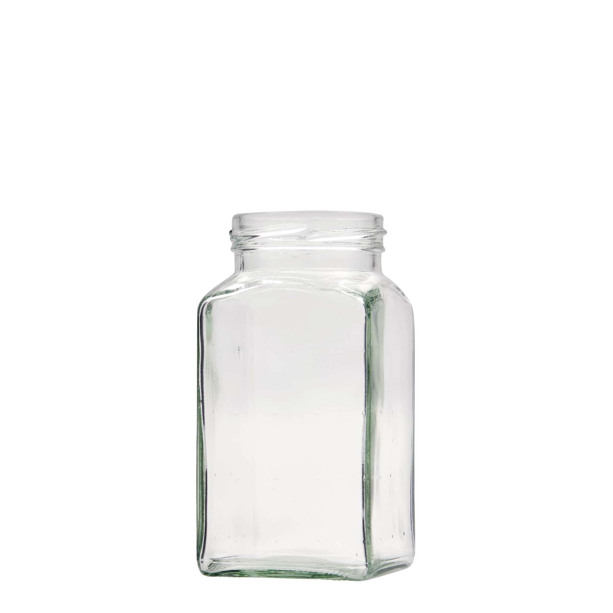 312 ml nelikulmainen lasi, suuaukko: Twist-Off (TO 58)