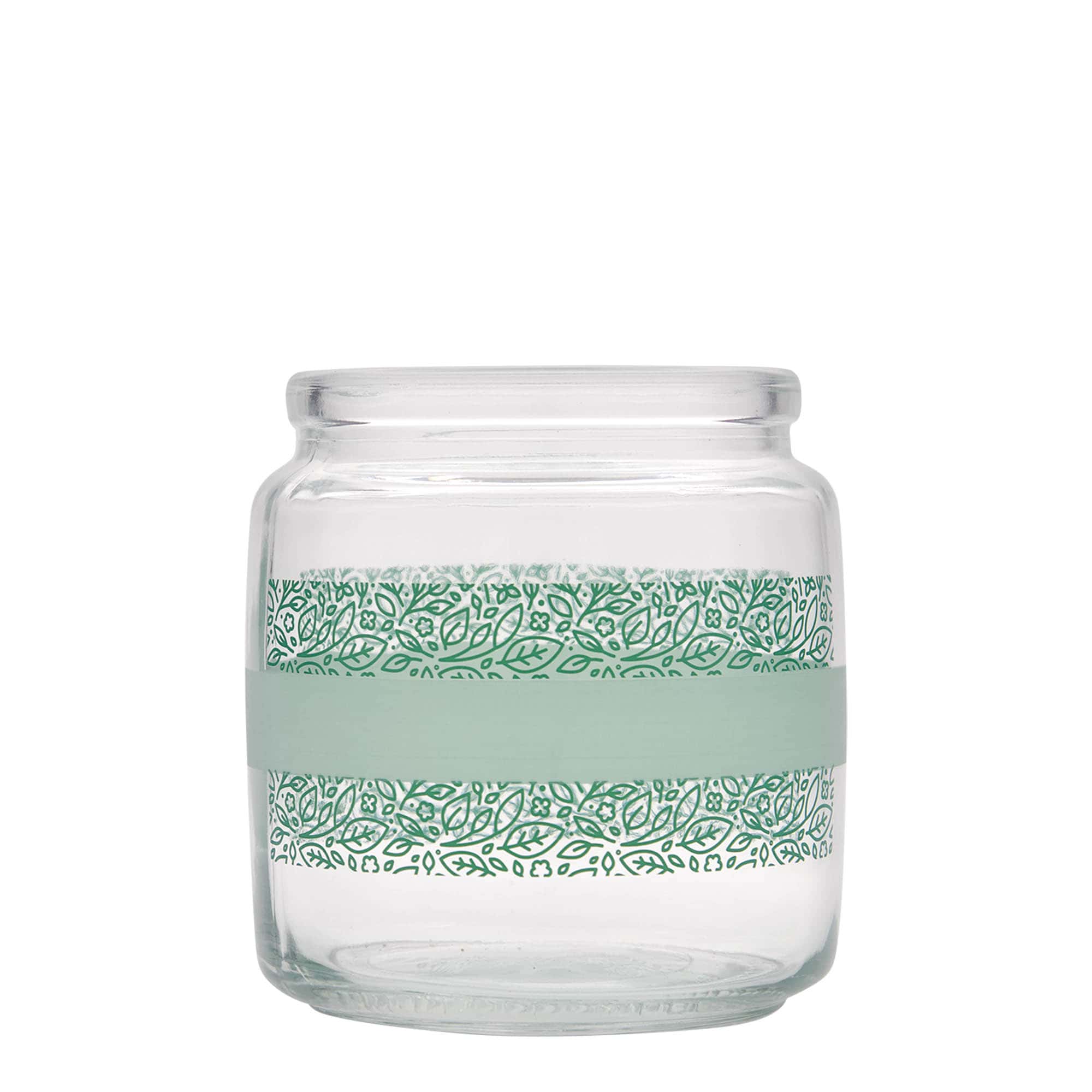 750 ml Korkkilasi ”Giara”, Kuvio: Naturalmente verde, Suukappale: Korkki