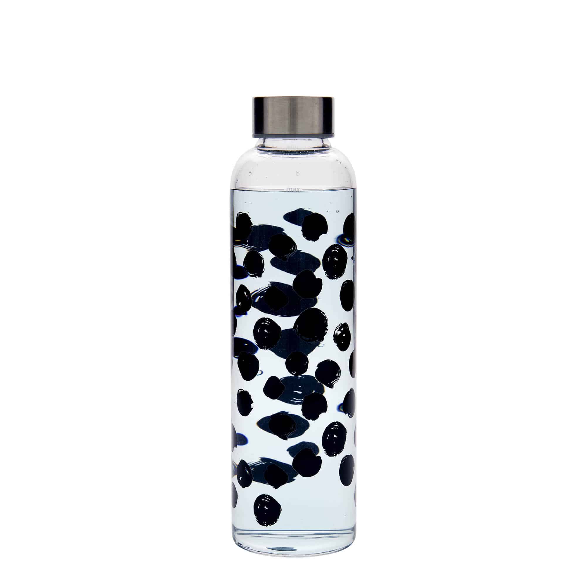 500 ml juomapullo 'Perseus - Mustat pisteet', suuaukko: ruuvikorkki