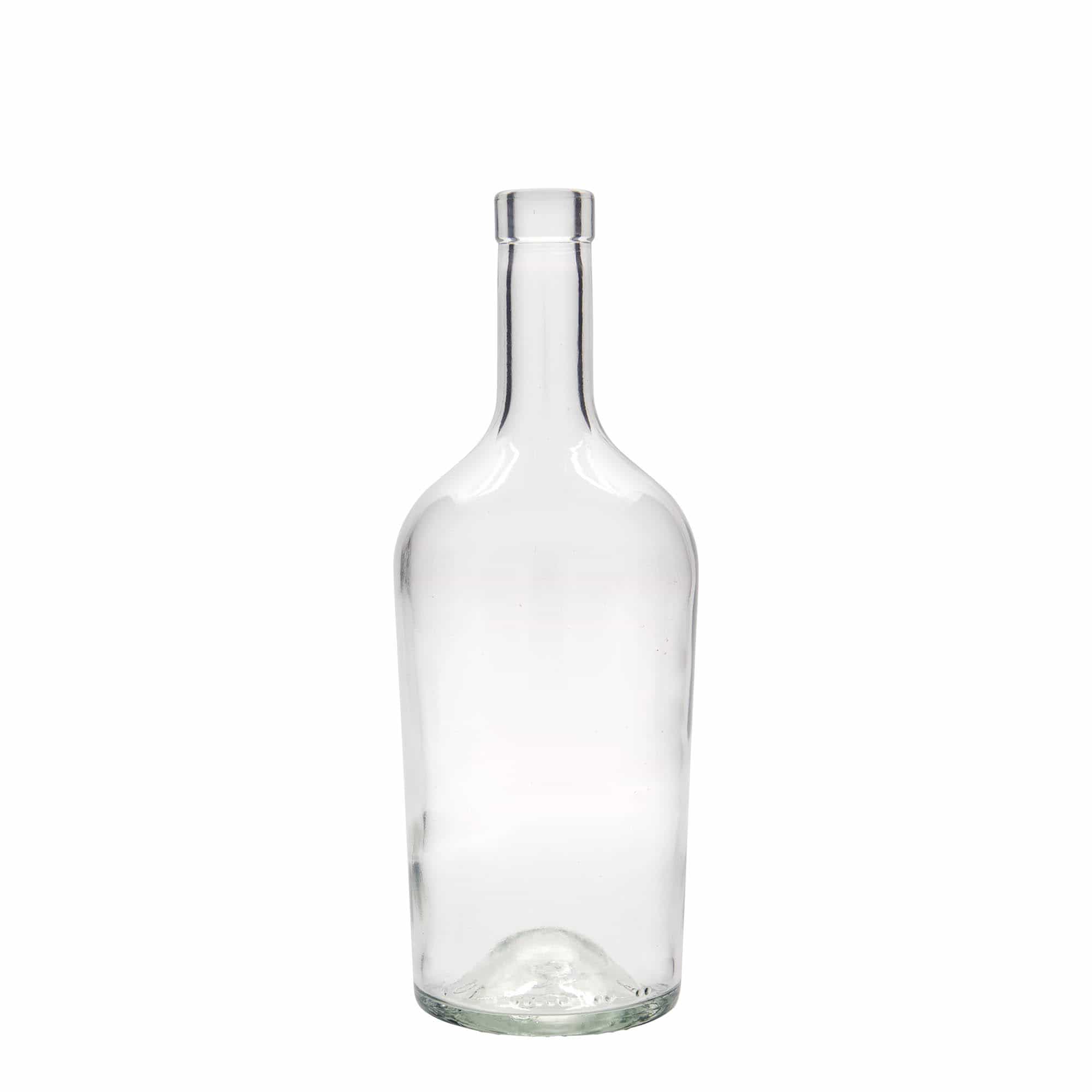 700 ml lasipullo 'Margarethe', suuaukko: korkki