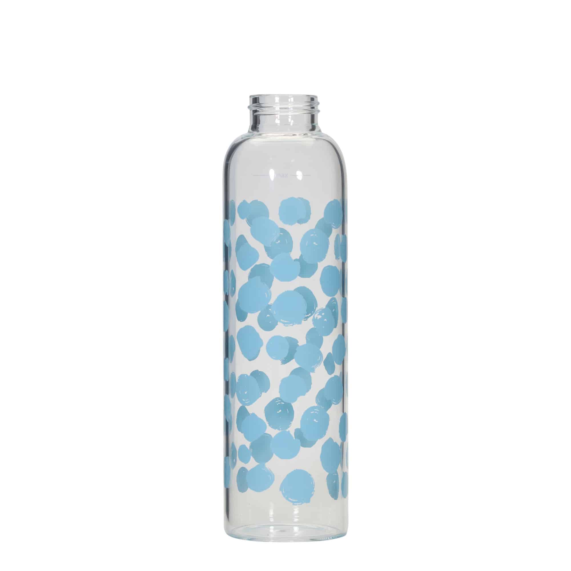 500 ml juomapullo 'Perseus - Siniset pisteet', suuaukko: ruuvikorkki