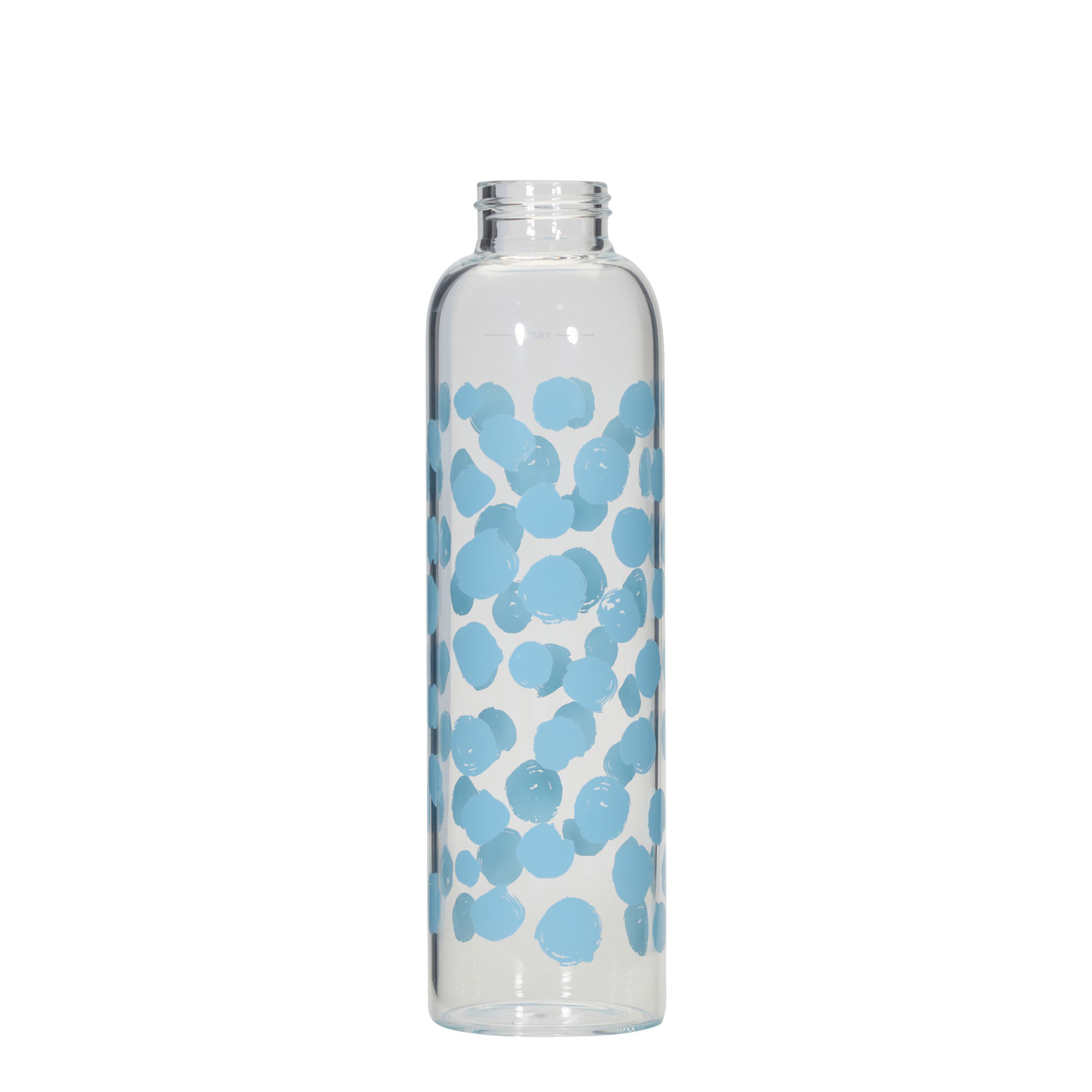 500 ml juomapullo 'Perseus - Siniset pisteet', suuaukko: ruuvikorkki