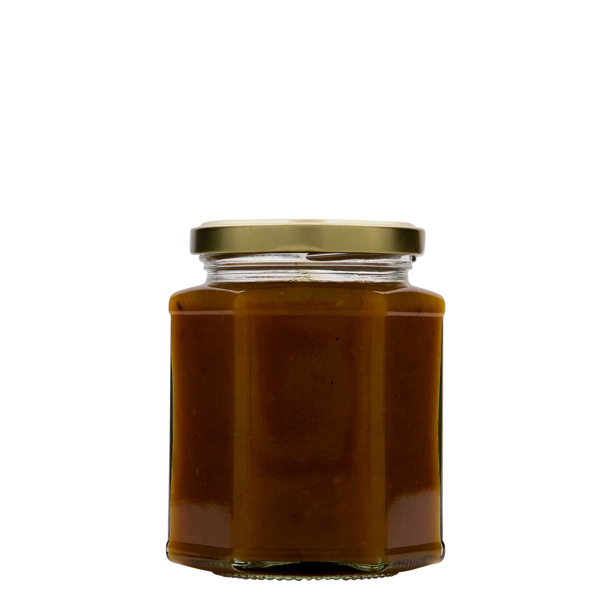 324 ml kuusikulmainen lasi, suuaukko: Twist-Off (TO 66)