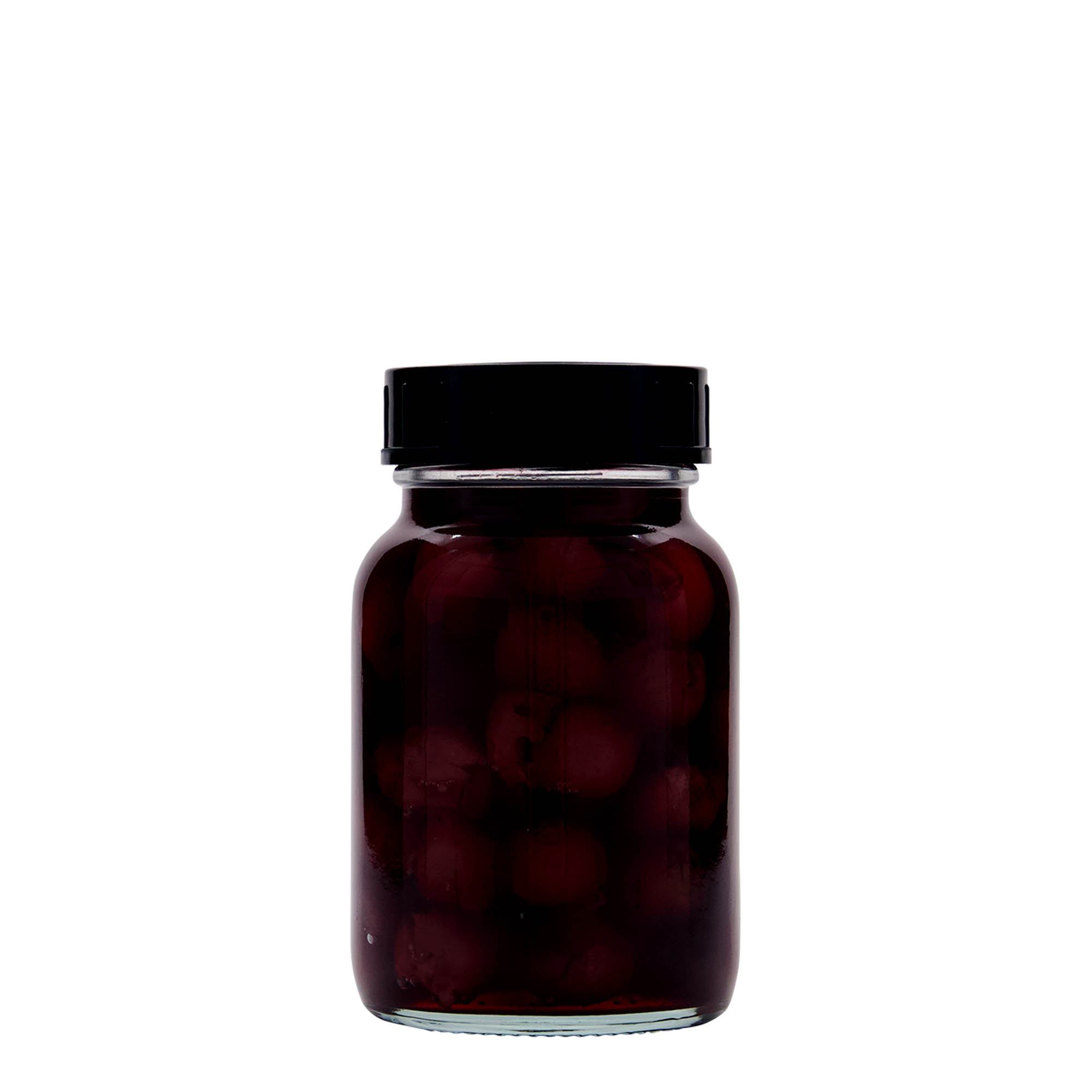 250 ml leveäkaulainen lasi, suuaukon koko: DIN 55 250 ml leveäkaulainen lasi, suuaukon koko: DIN 55