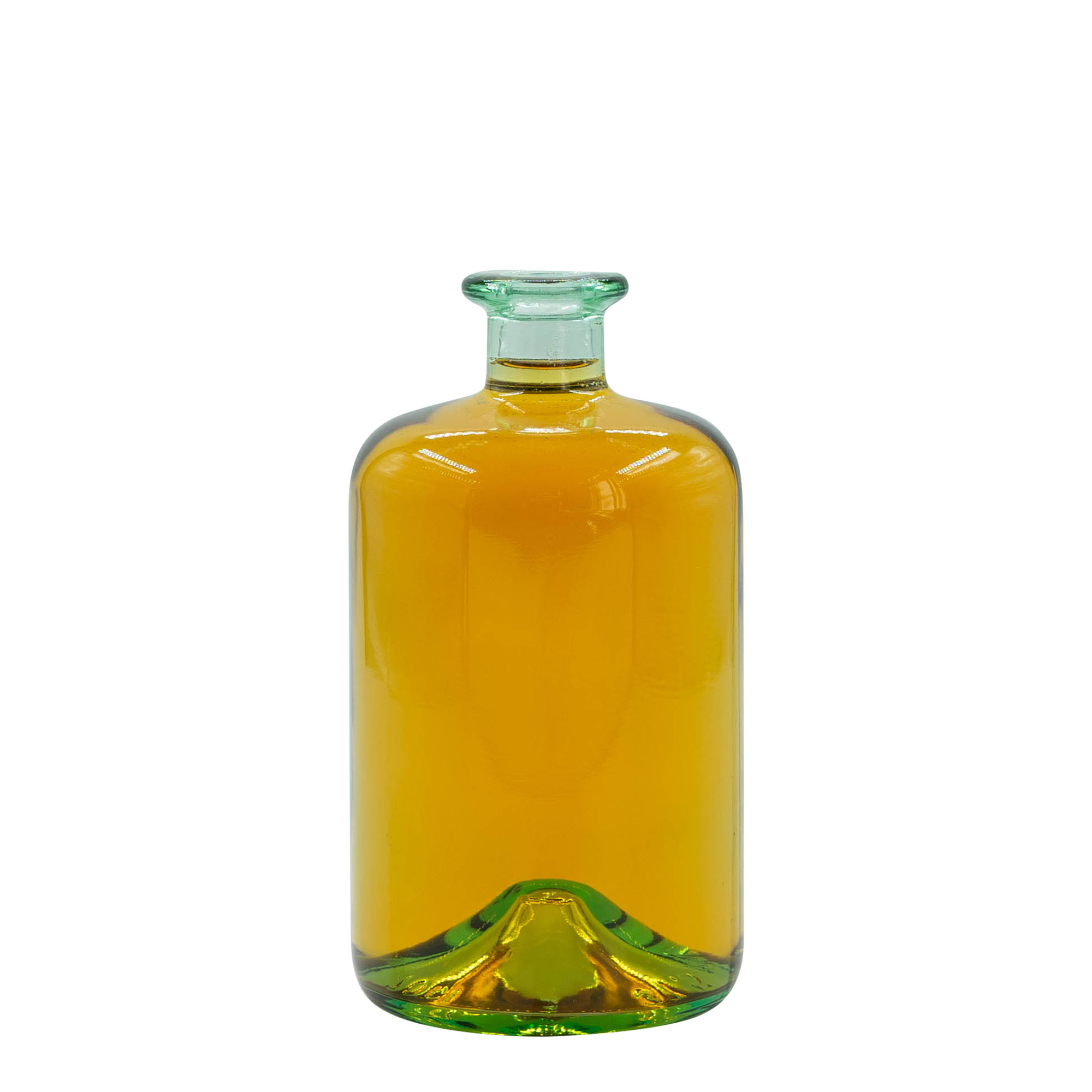 700 ml lasipullo 'Pharma', suuaukko: korkki