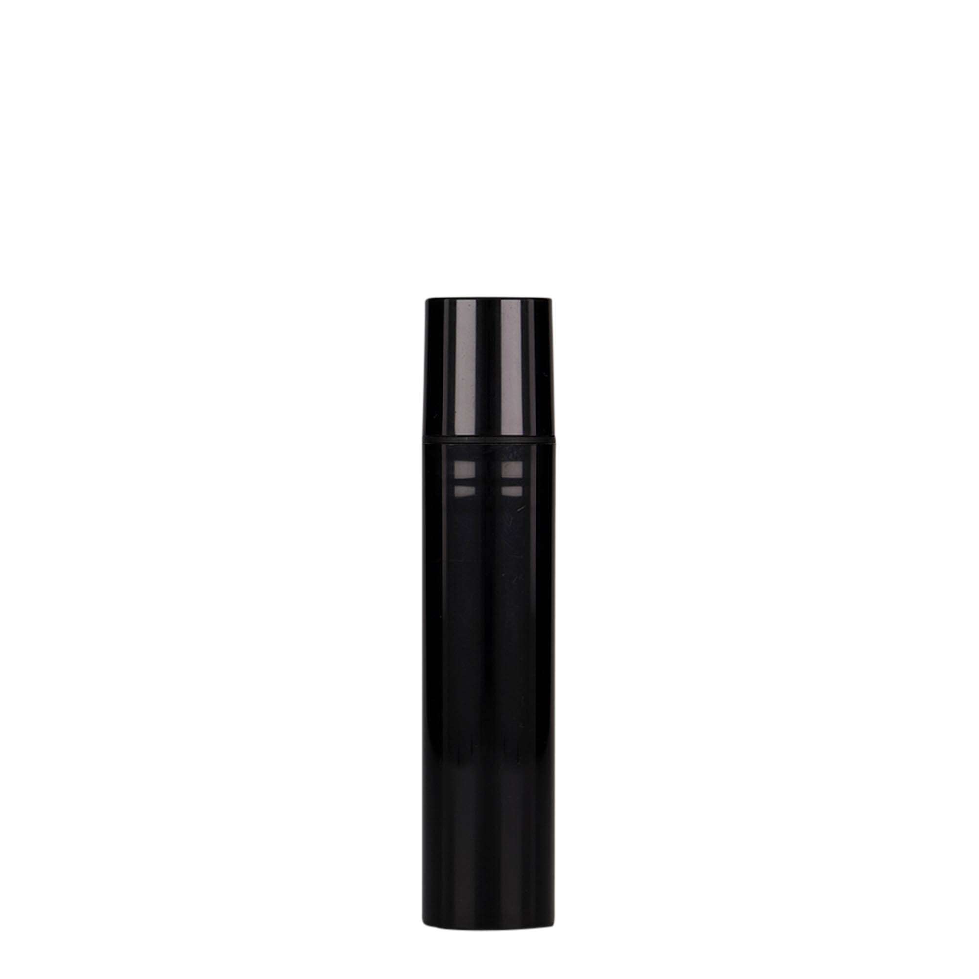 15 ml Airless-annostelija 'Nano', PP-muovi, musta