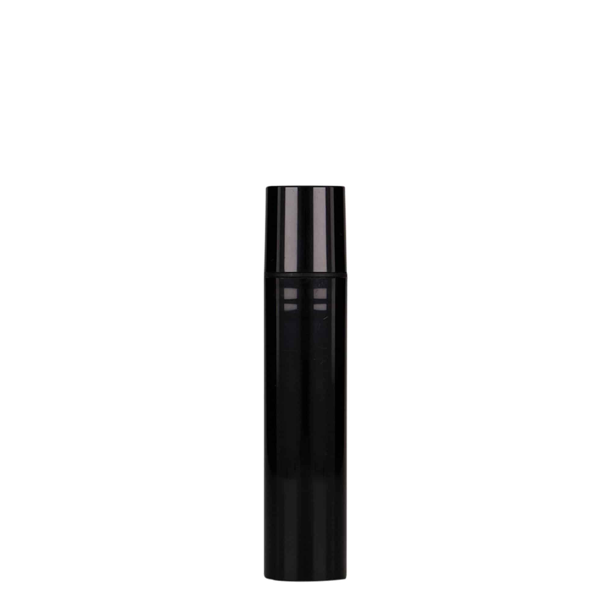 15 ml Airless-annostelija 'Nano', PP-muovi, musta