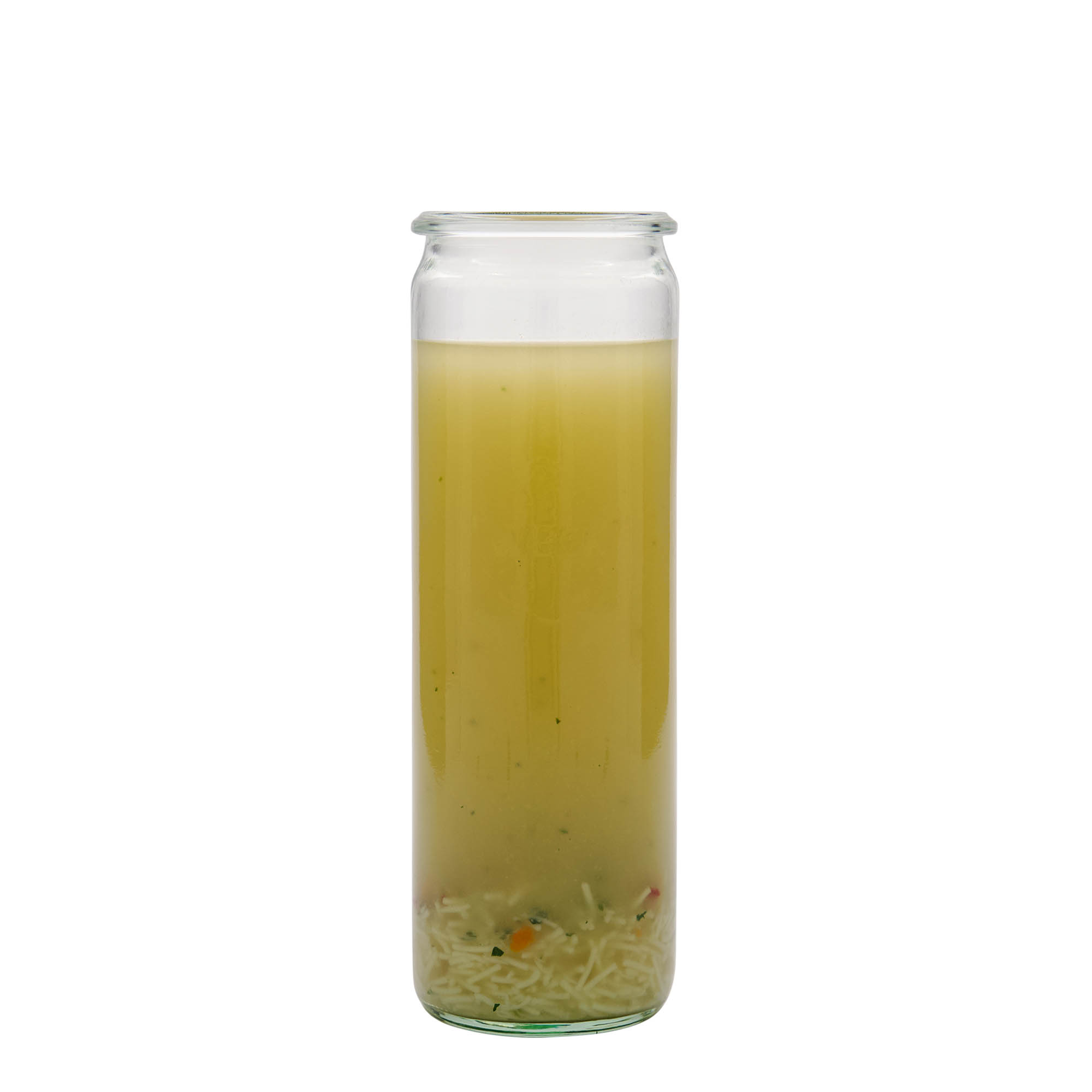 600 ml WECK-sylinterilasi, suuaukko: pyöreä reuna