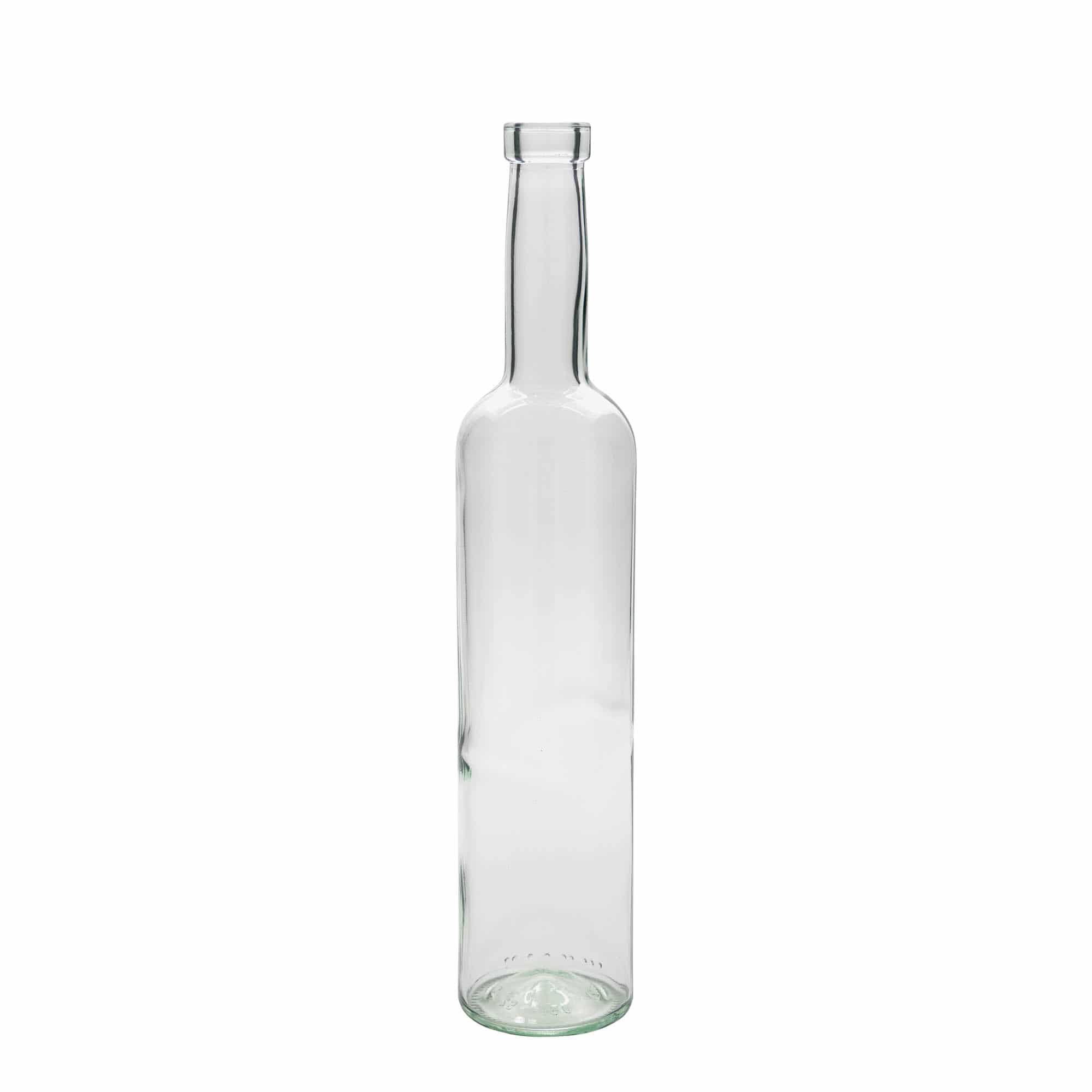 500 ml lasipullo 'Bordeaux', suuaukko: korkki