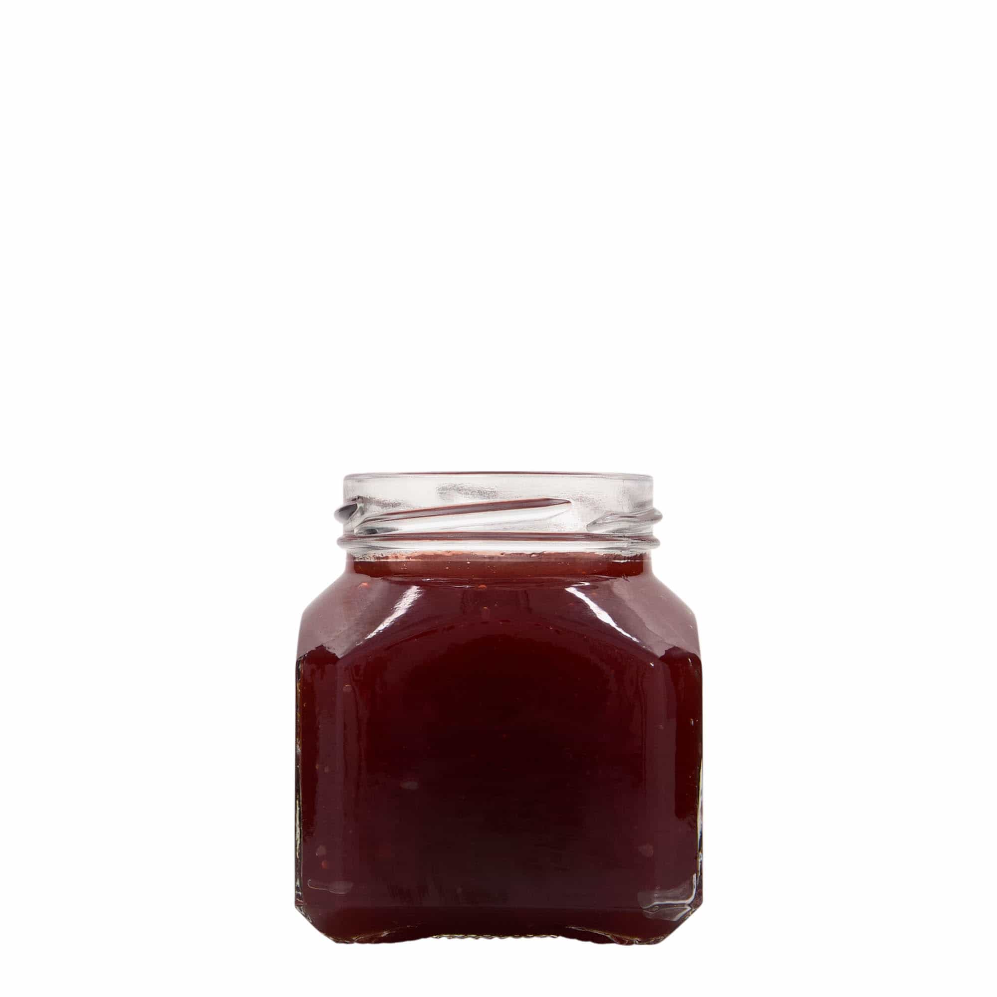 212 ml nelikulm. lasi 'Milano', suu: Twist-Off (TO 58)