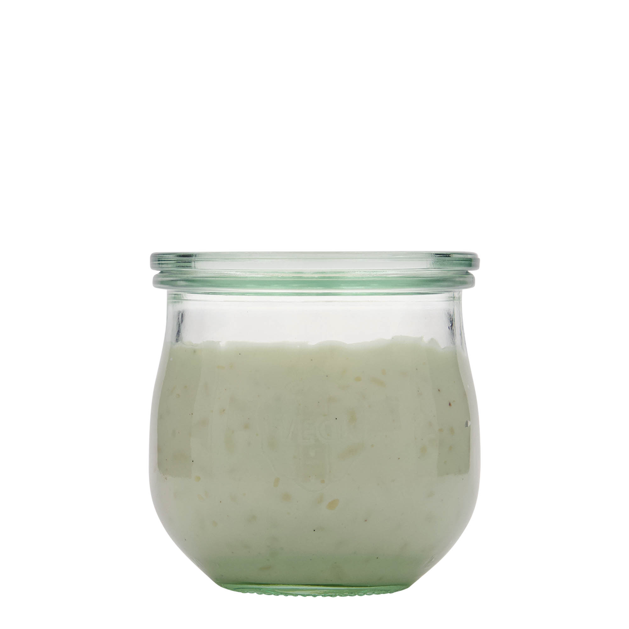 370 ml WECK-tulppalasi, suuaukko: pyöreä reuna