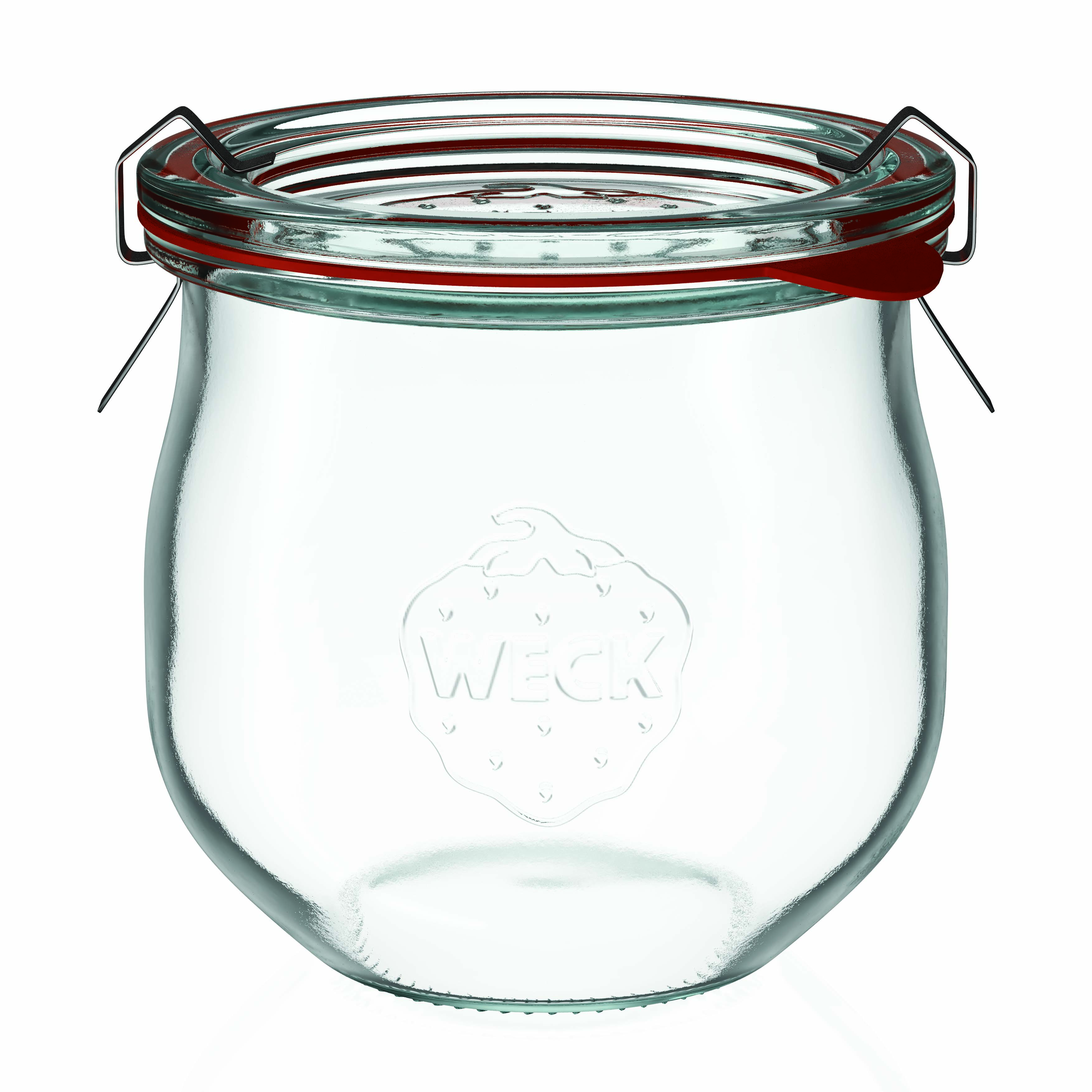 370 ml WECK-tulppalasi, suuaukko: pyöreä reuna 370 ml WECK-tulppalasi, suuaukko: pyöreä reuna