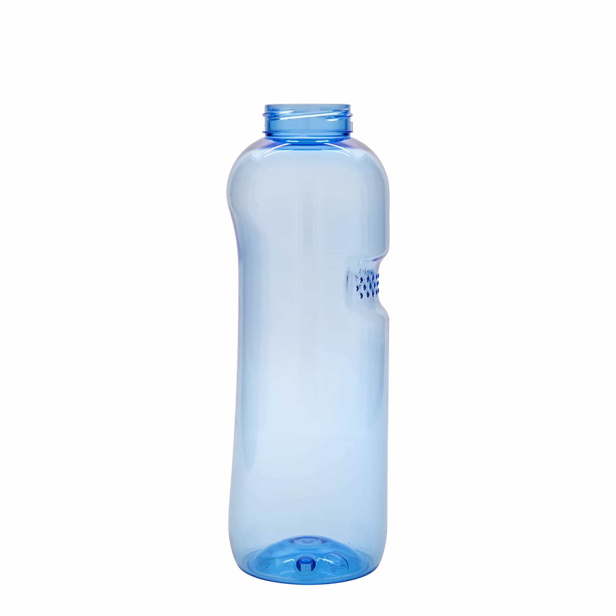 1000 ml PET-juomapullo 'Kavodrink', muovi, sininen 1000 ml PET-juomapullo 'Kavodrink', muovi, sininen