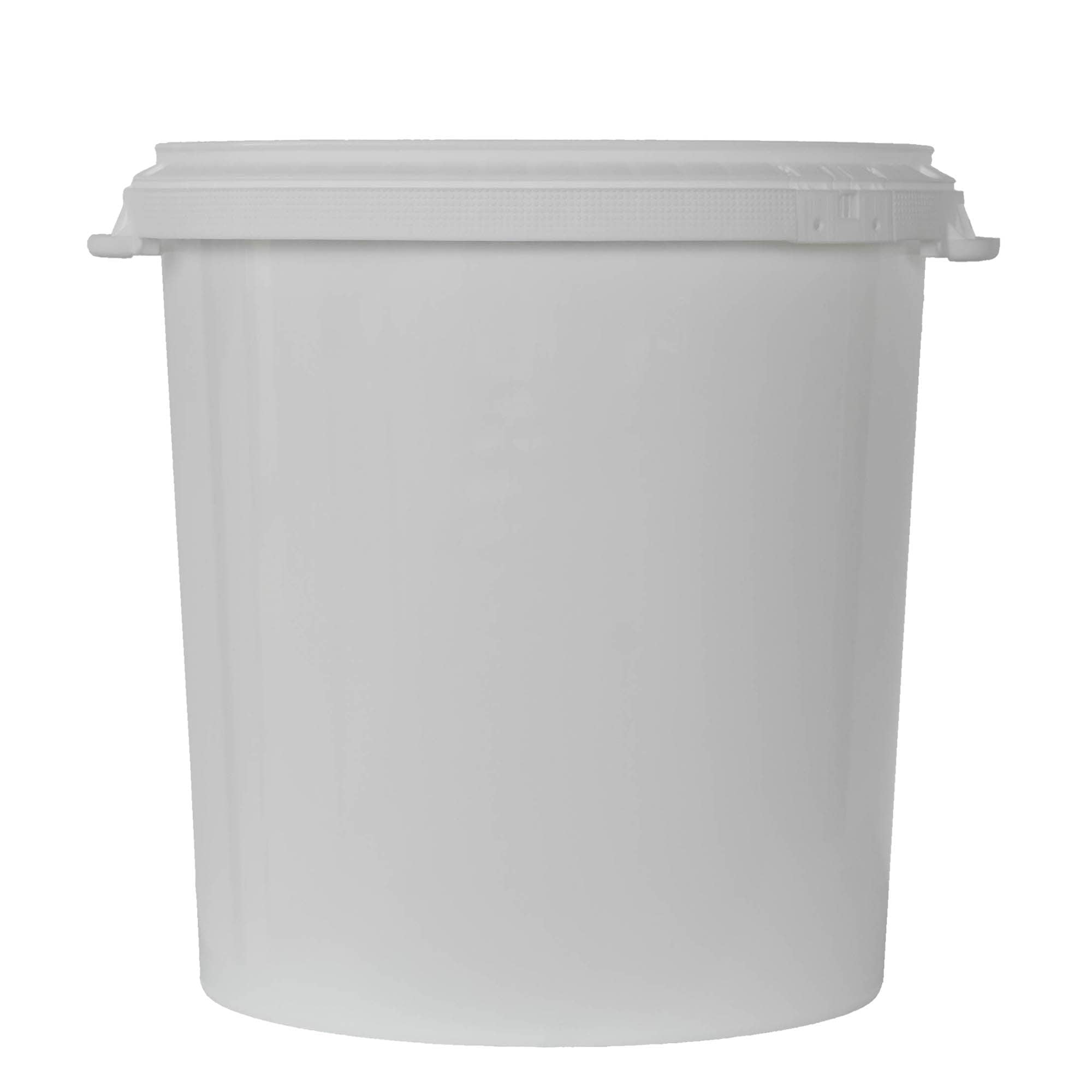 30 l ämpäri, PP-muovi, valkoinen