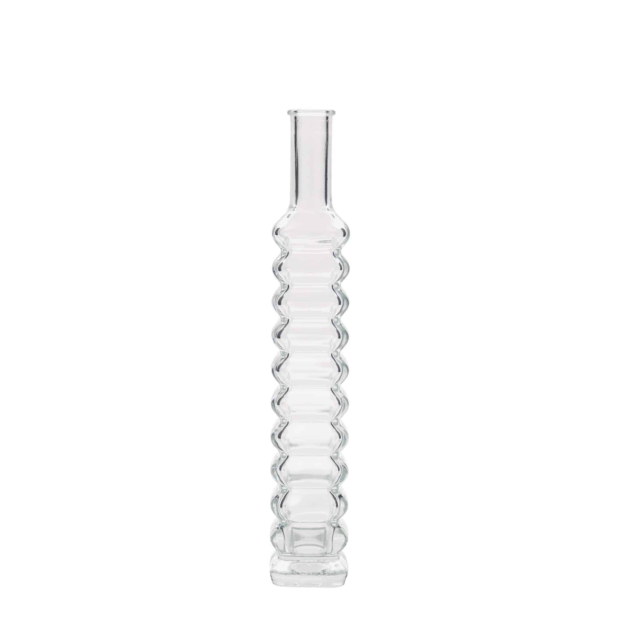100 ml lasipullo 'Roma', neliö, suu: korkki 100 ml lasipullo 'Roma', neliö, suu: korkki