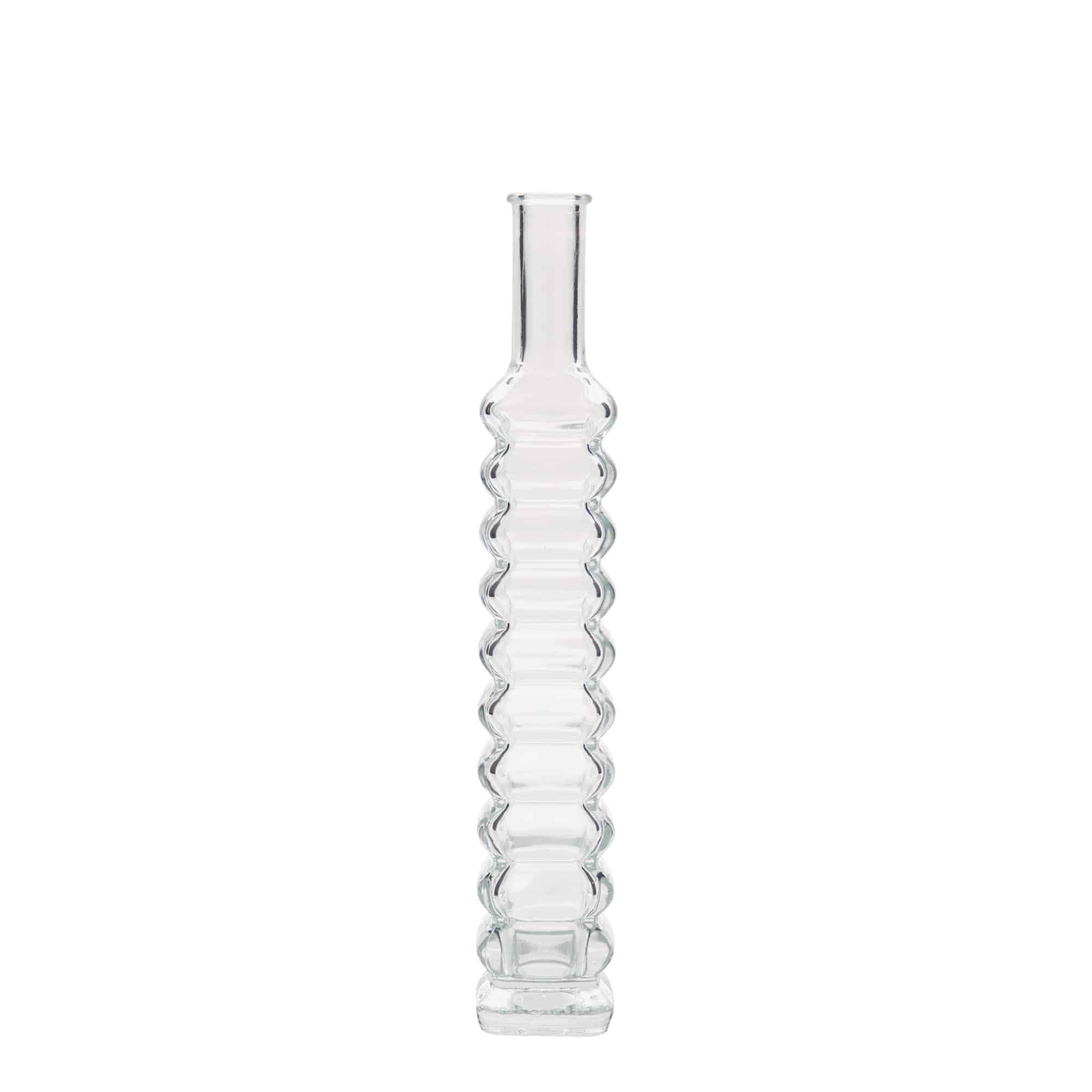 100 ml lasipullo 'Roma', neliömäinen, suuaukko: korkki