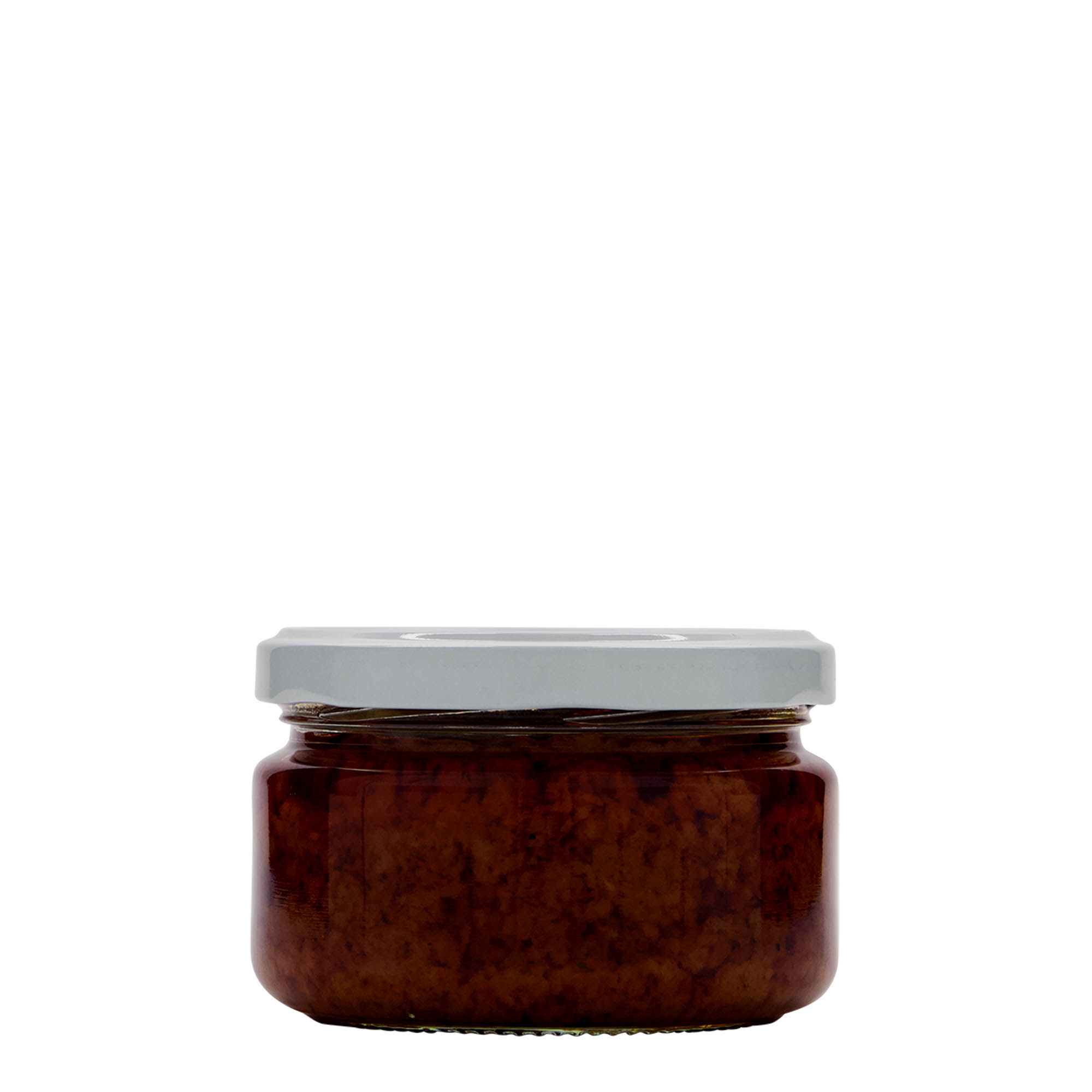 230 ml litteä pyöreä lasi, suuaukko: Twist-Off (TO 82) 230 ml litteä pyöreä lasi, suuaukko: Twist-Off (TO 82)