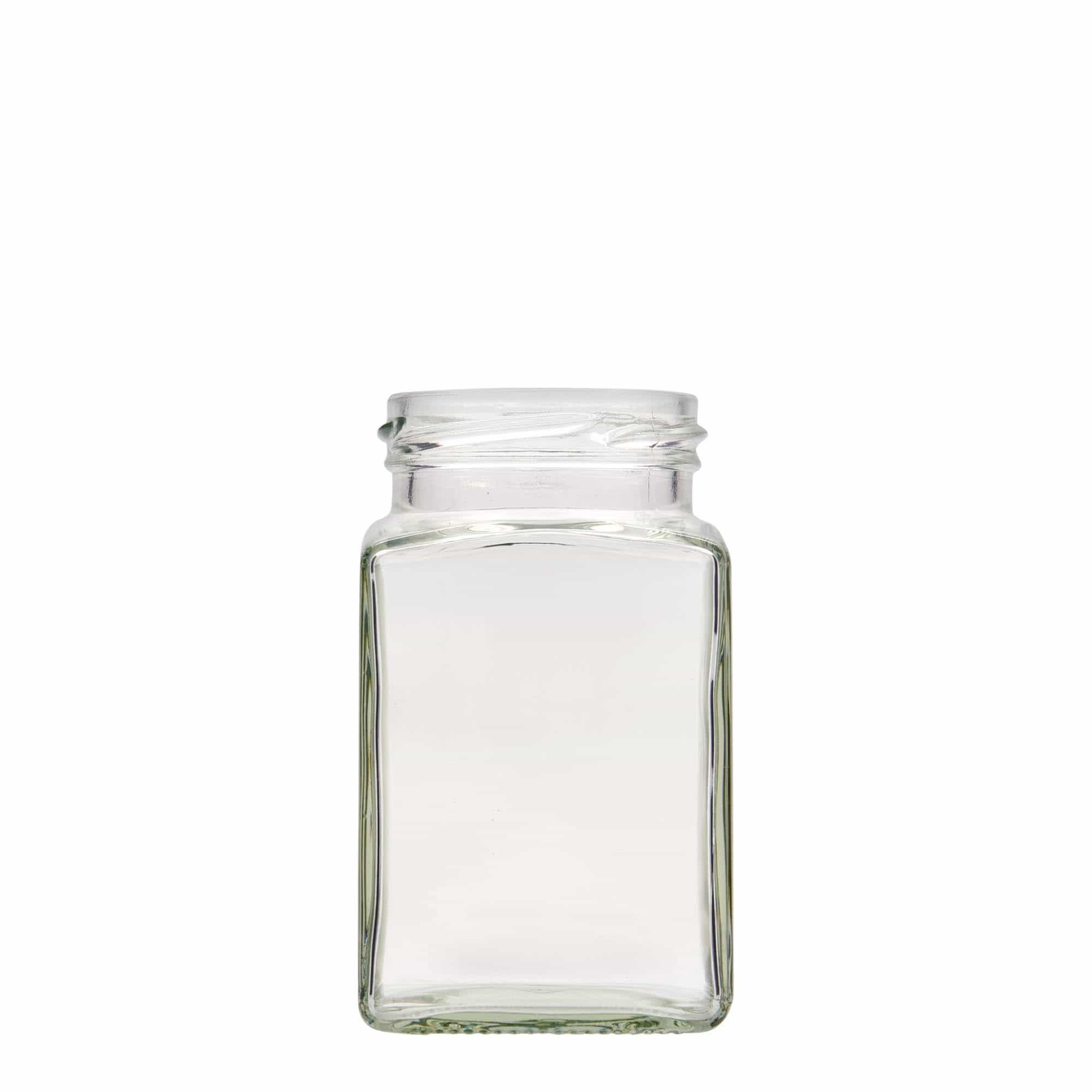 260 ml nelikulm. lasi, suu: Twist-Off (TO 58) 260 ml nelikulm. lasi, suu: Twist-Off (TO 58)