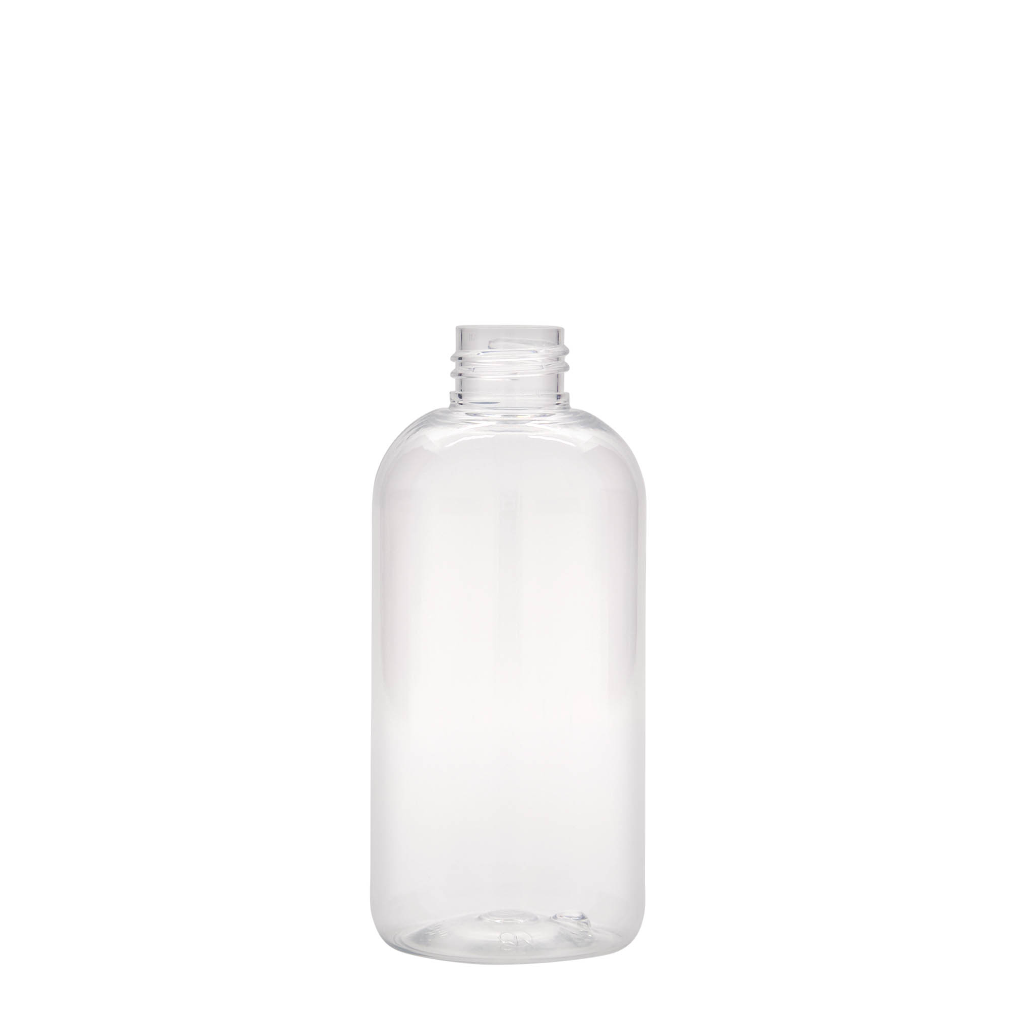 200 ml PET-pullo 'Boston', muovia, suuaukko: 24/410