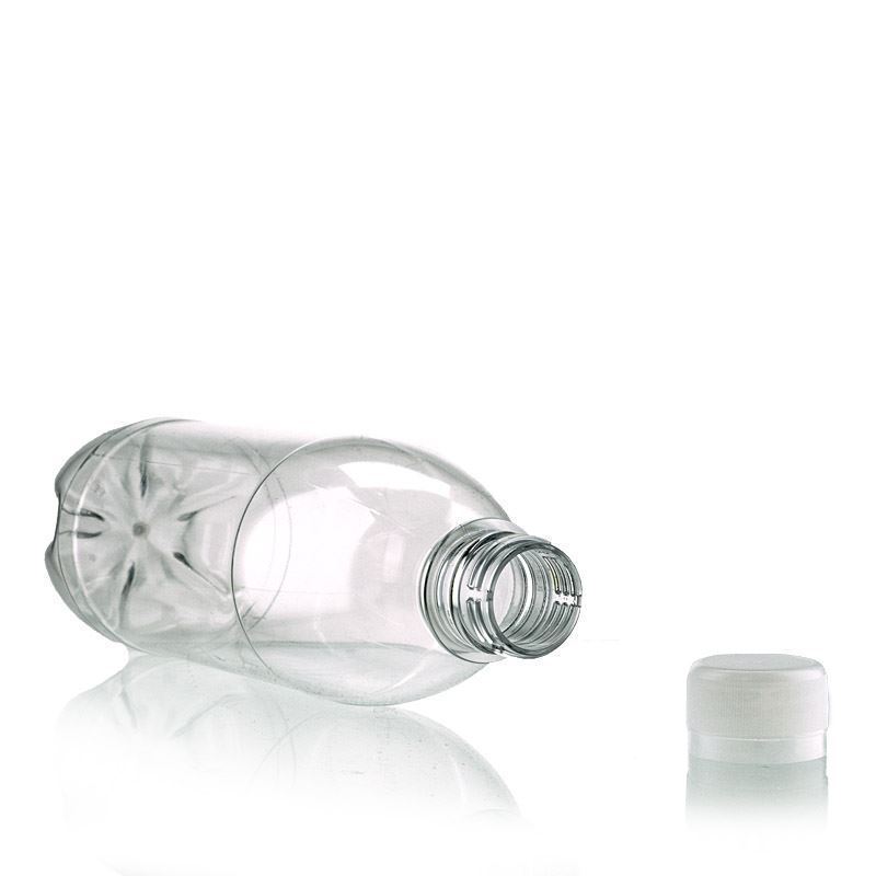 500 ml PET-pullo universaali, muovi, suuaukko: PCO28 500 ml PET-pullo universaali, muovi, suuaukko: PCO28