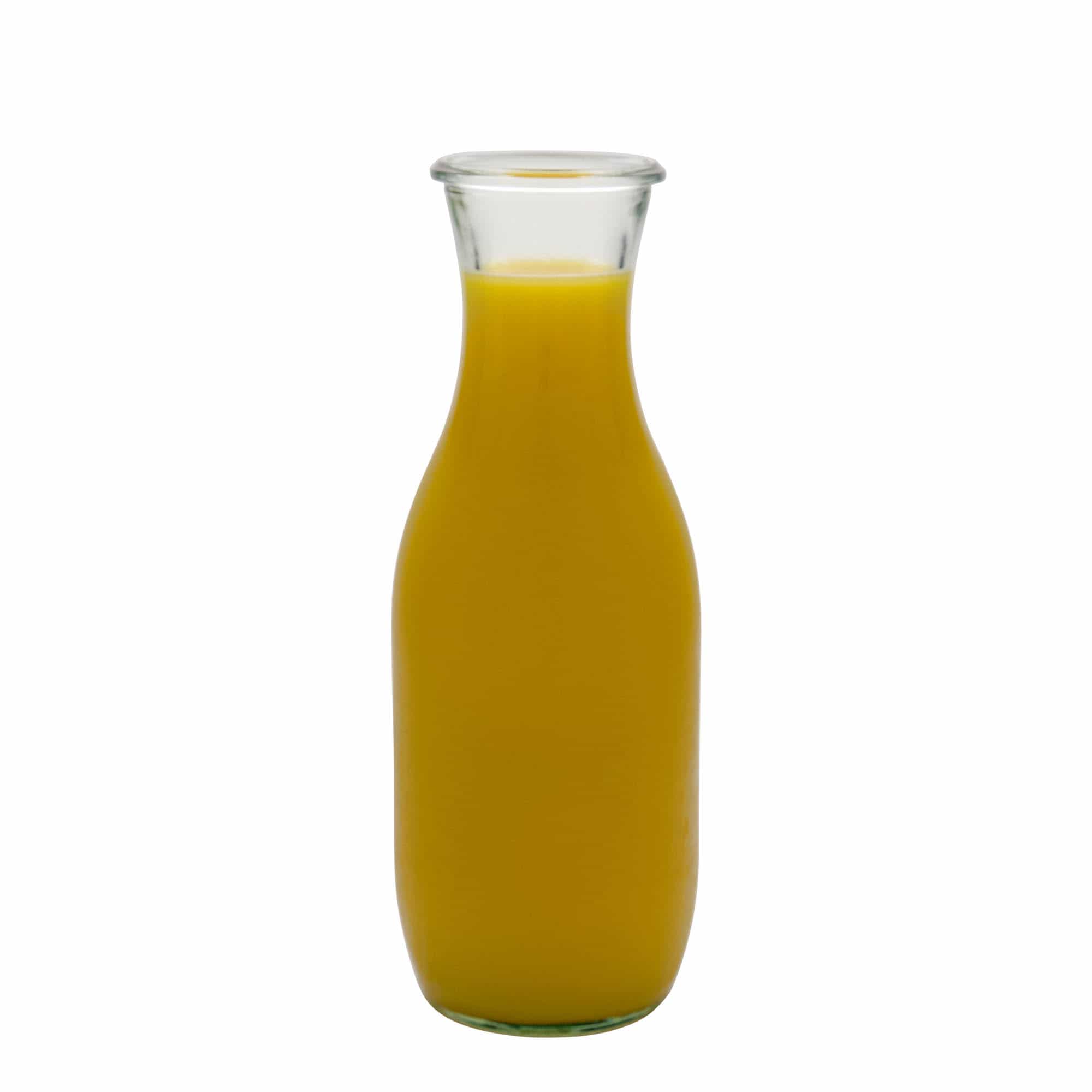 1000 ml WECK-mehupullo, suu: pyöreä reuna