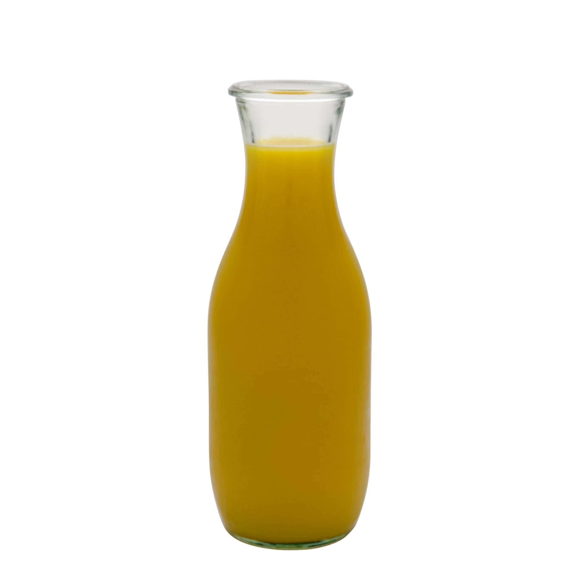 1 000 ml WECK-mehupullo #, suuaukko: pyöreä reuna