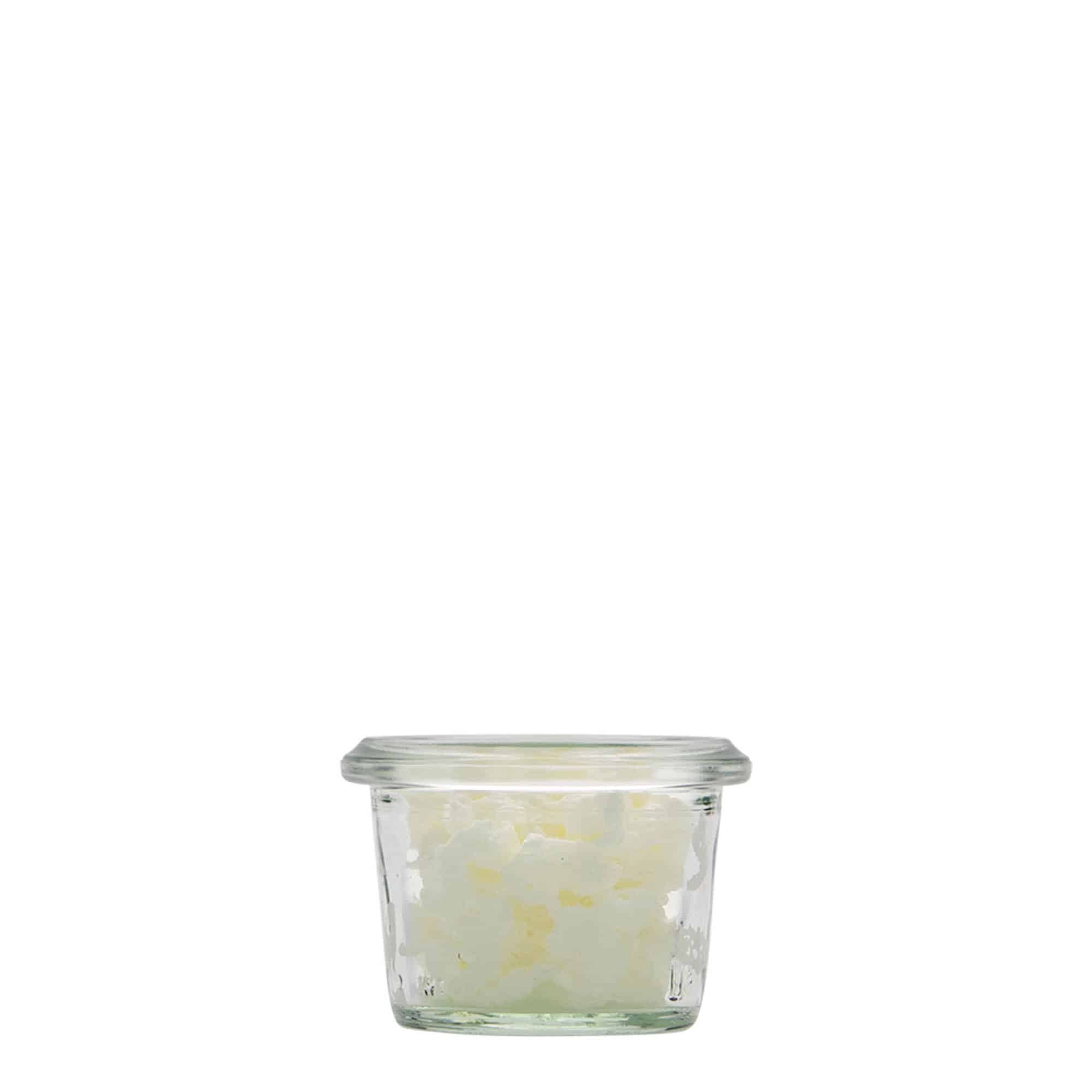 35 ml WECK sylinterimäinen lasipurkki, suu: pyöreä reuna